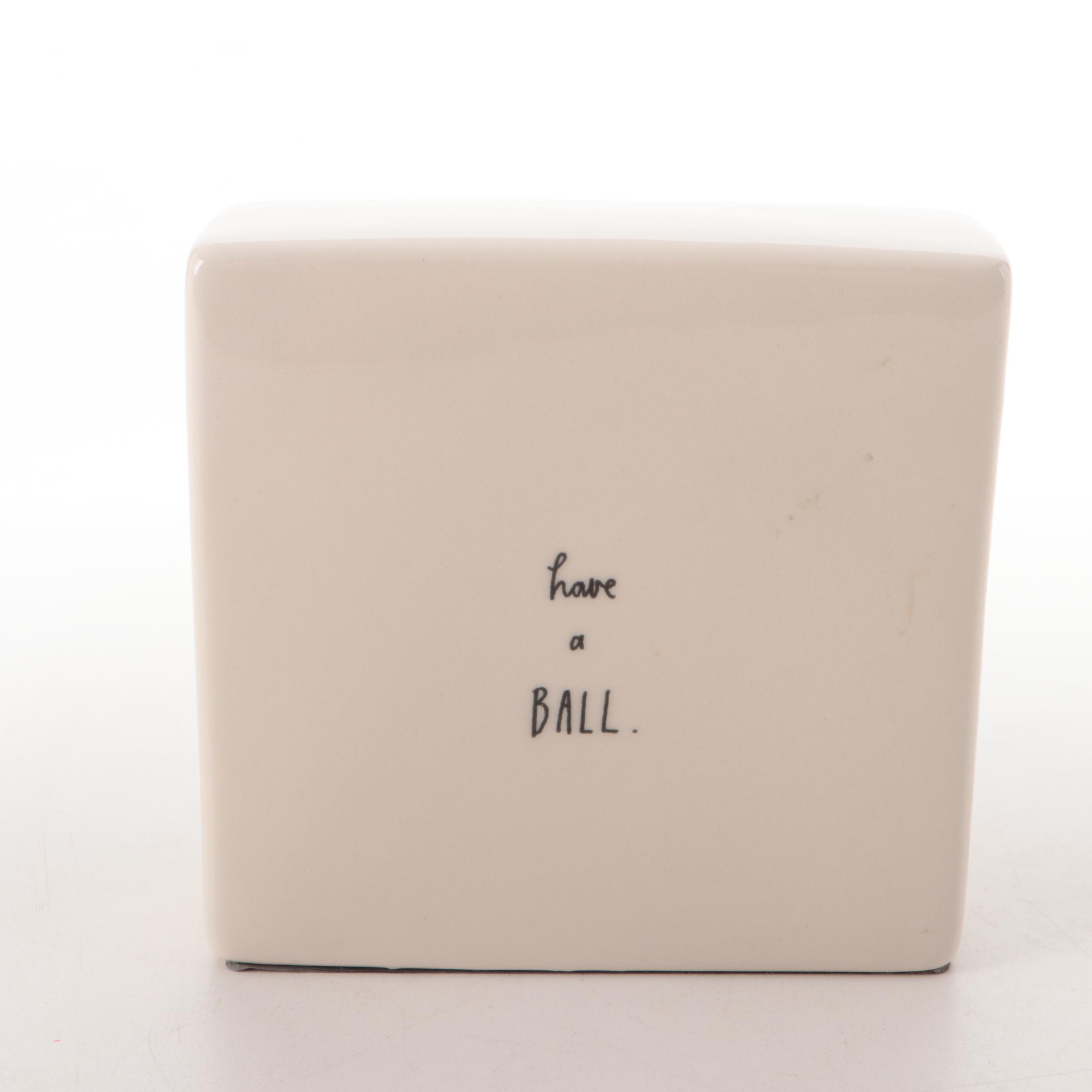 Laurel Peters "Kiss the Paw" Bronze Terrier With Bank and Animal Décor