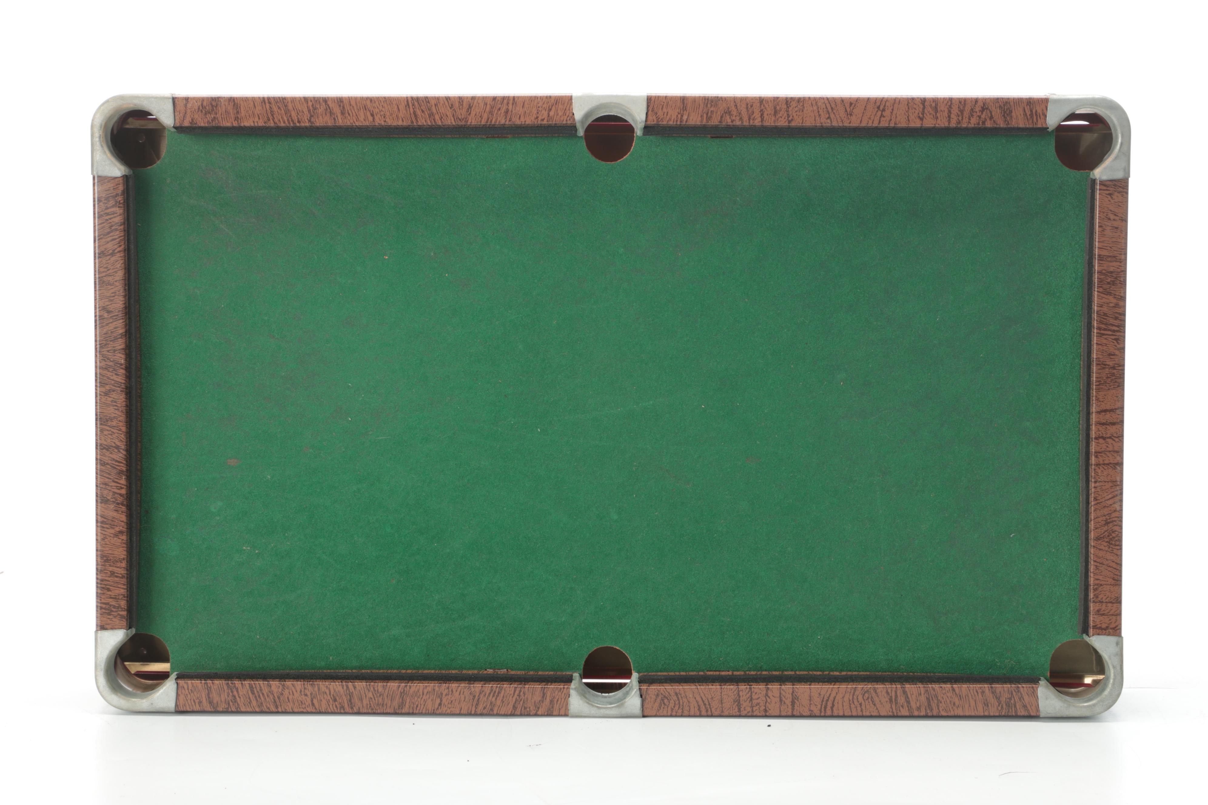 Gotham Pressed Steel Corp. Streamliner Table Top Pool Table, Mid-20th C.