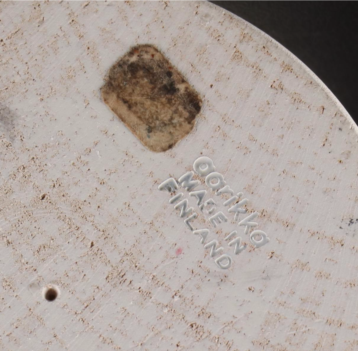 Aarikka Nordic Modern White Painted Wood Candlesticks