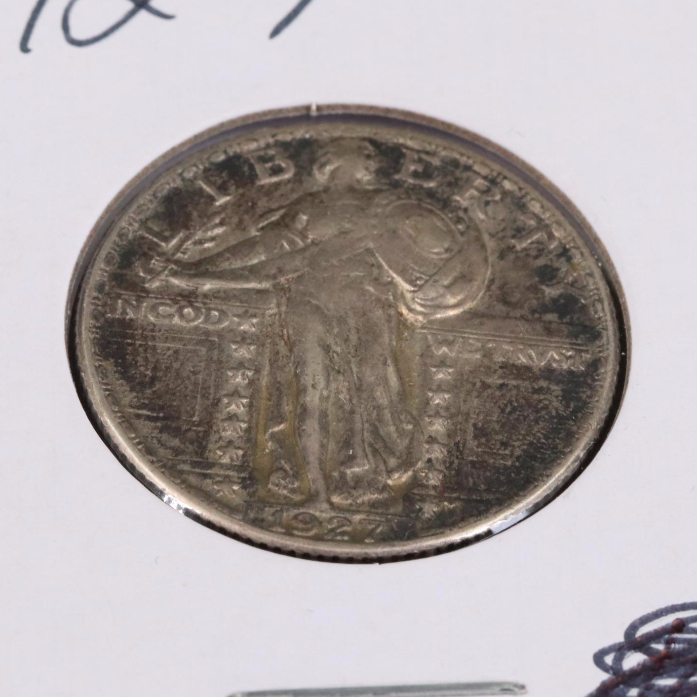 1927 Standing Liberty Silver Quarter
