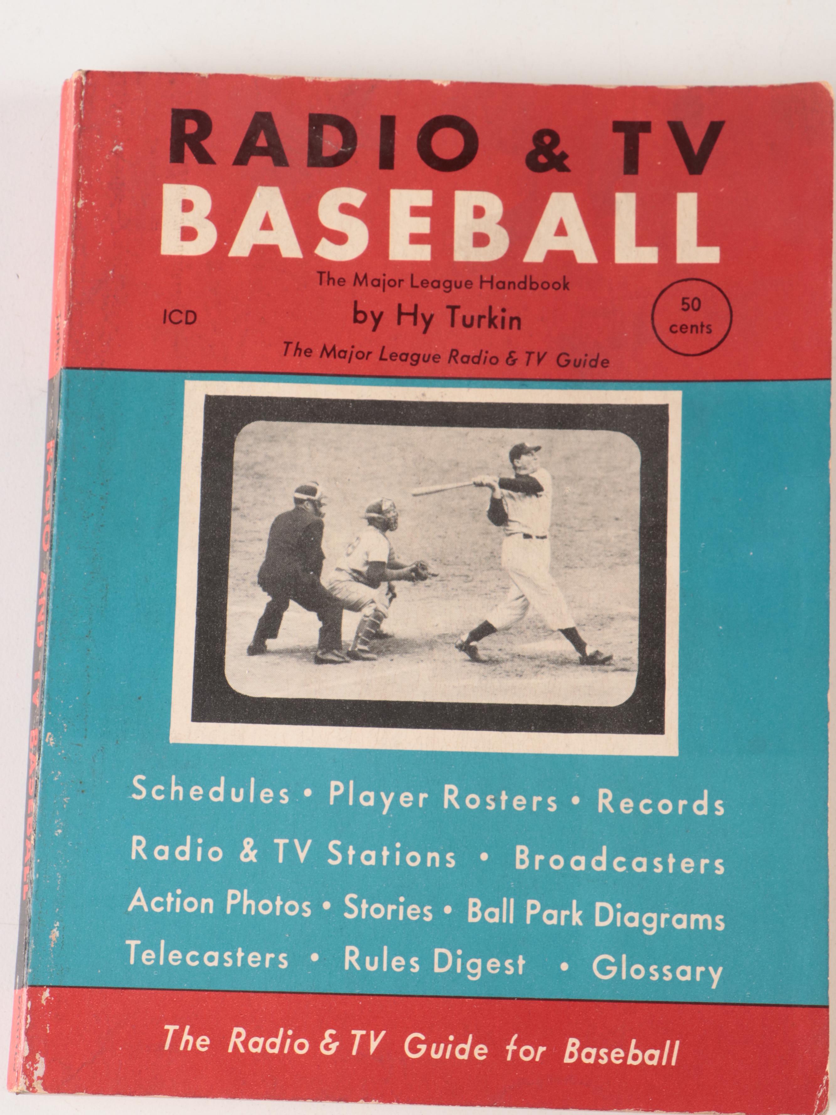 Cincinnati Reds Ticket Stubs, Team Schedules, and More, 1950s–2010s