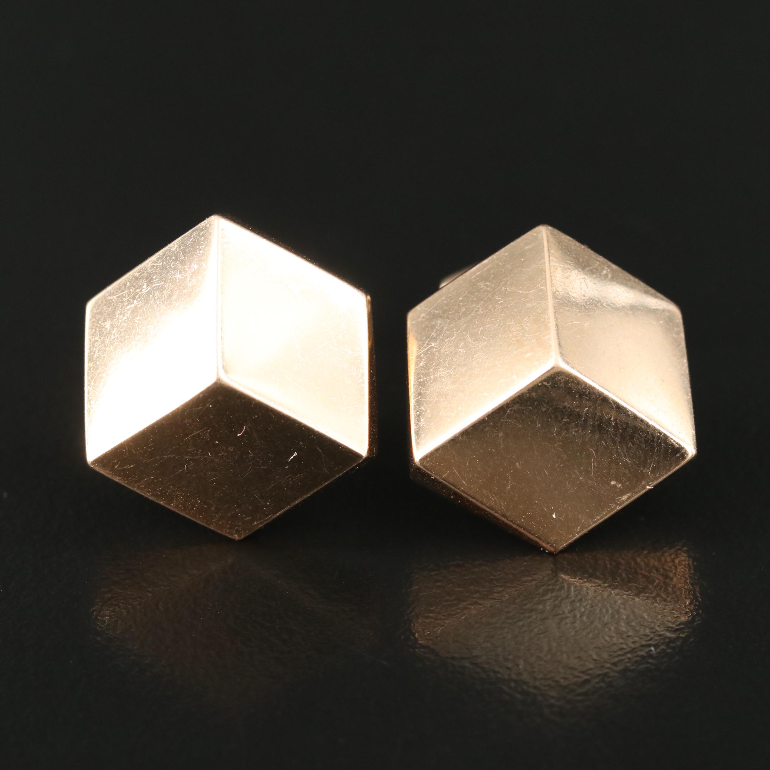 Paolo Costagli 18K Three-Dimensional Owl Cufflinks