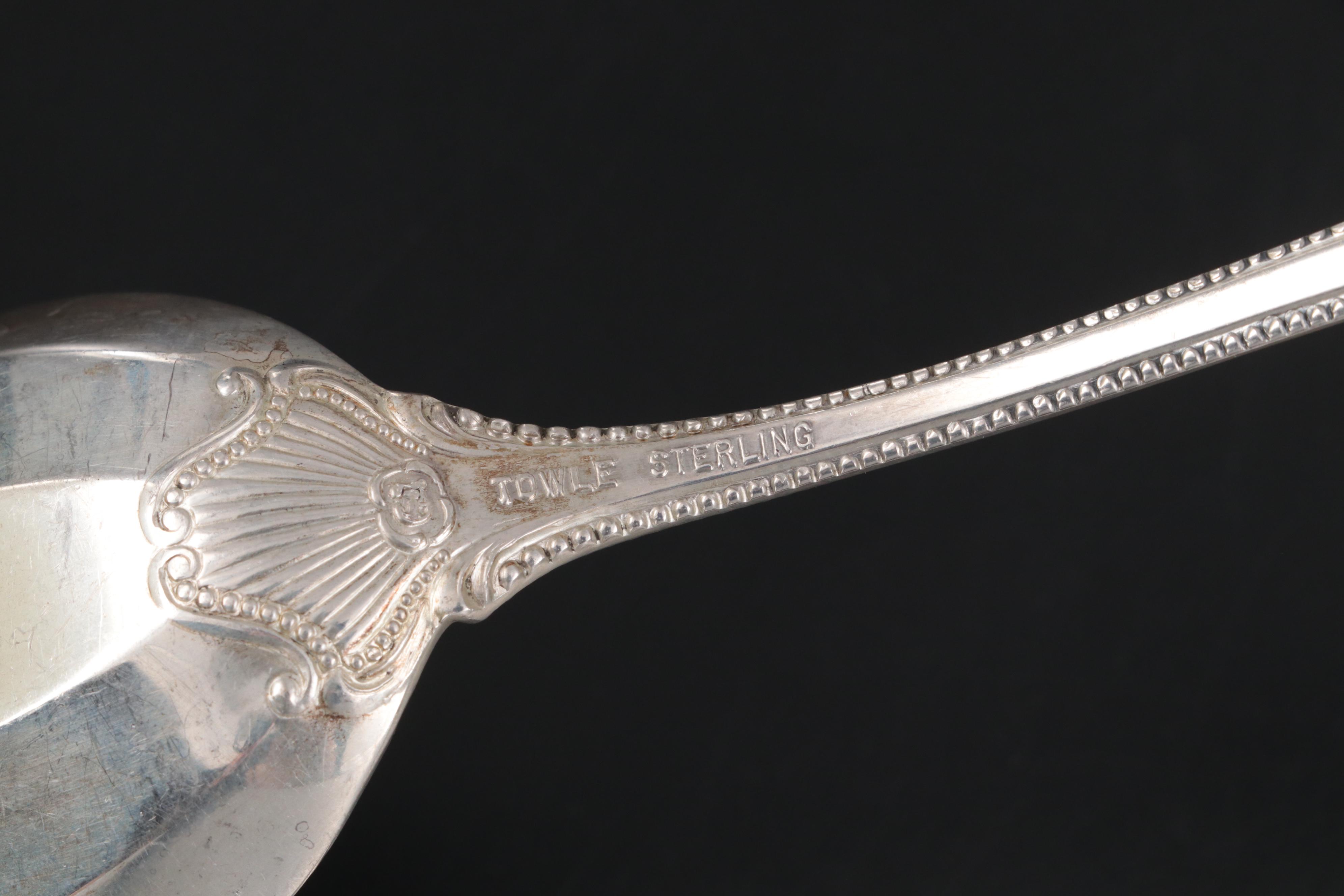 Towle Sterling Silver "Old Colonial" Flatware, 1895-2009