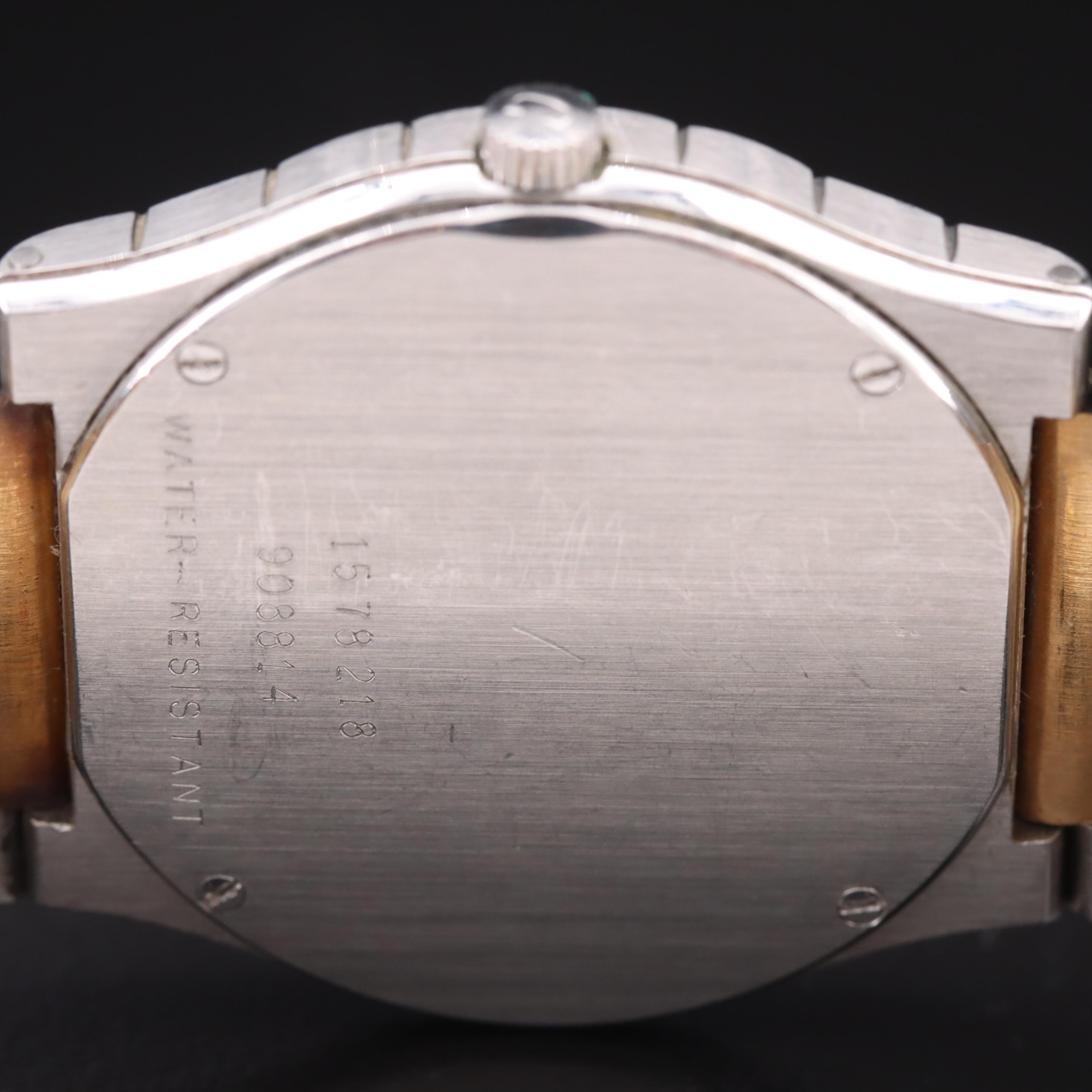 18K and Stainless Steel Concord Quartz Mariner with Date Watch