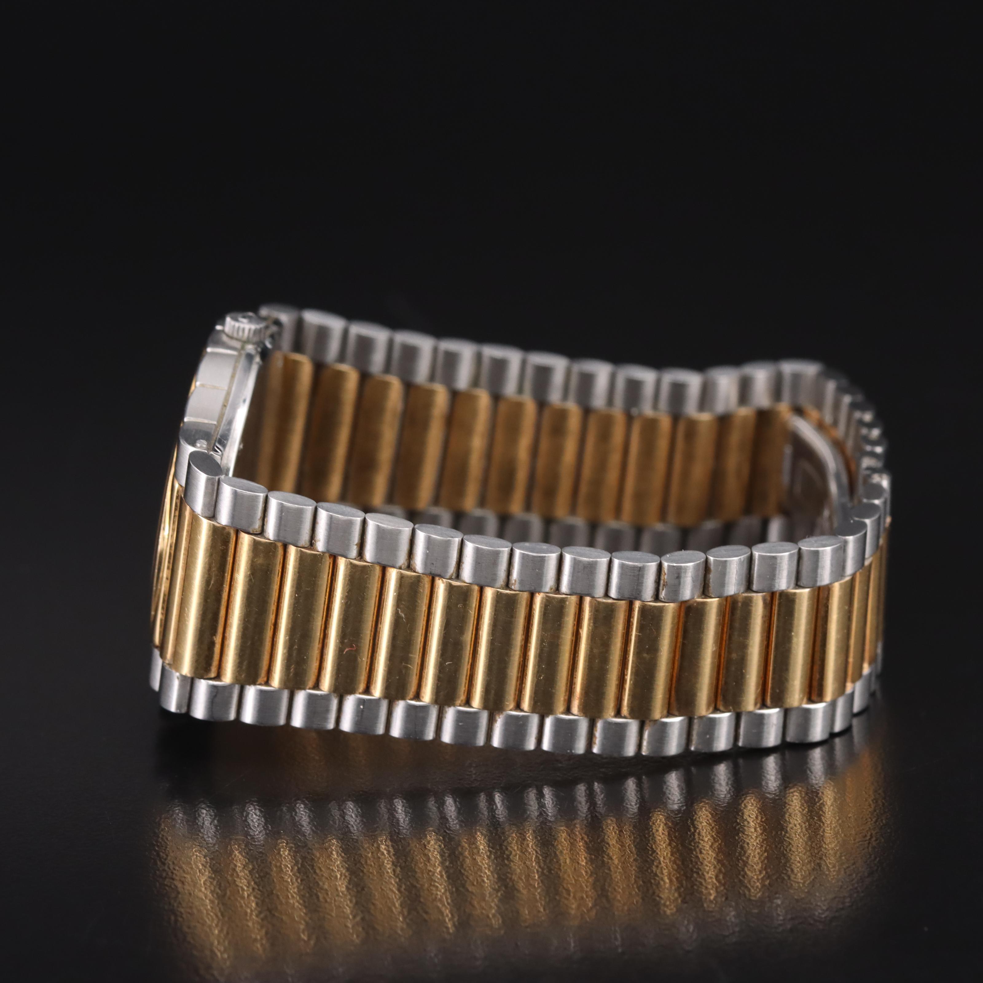 18K and Stainless Steel Concord Quartz Mariner with Date Watch