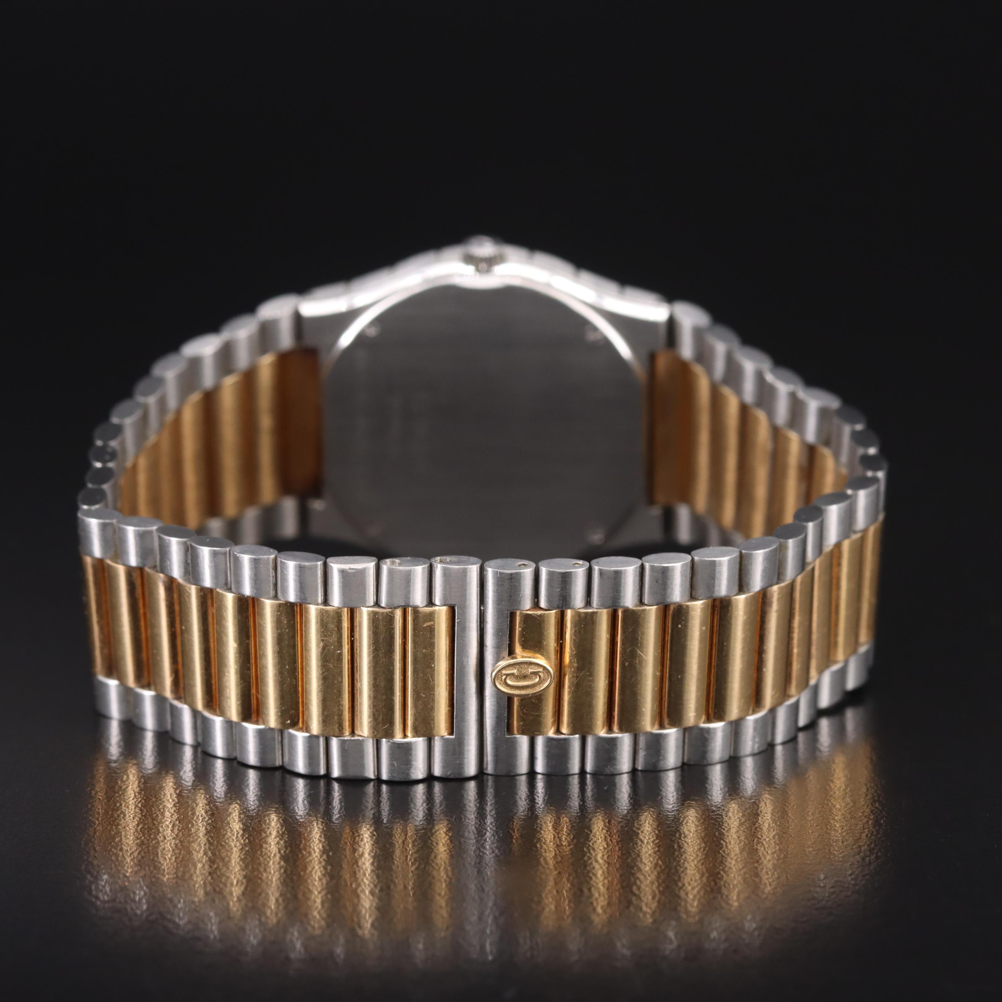 18K and Stainless Steel Concord Quartz Mariner with Date Watch