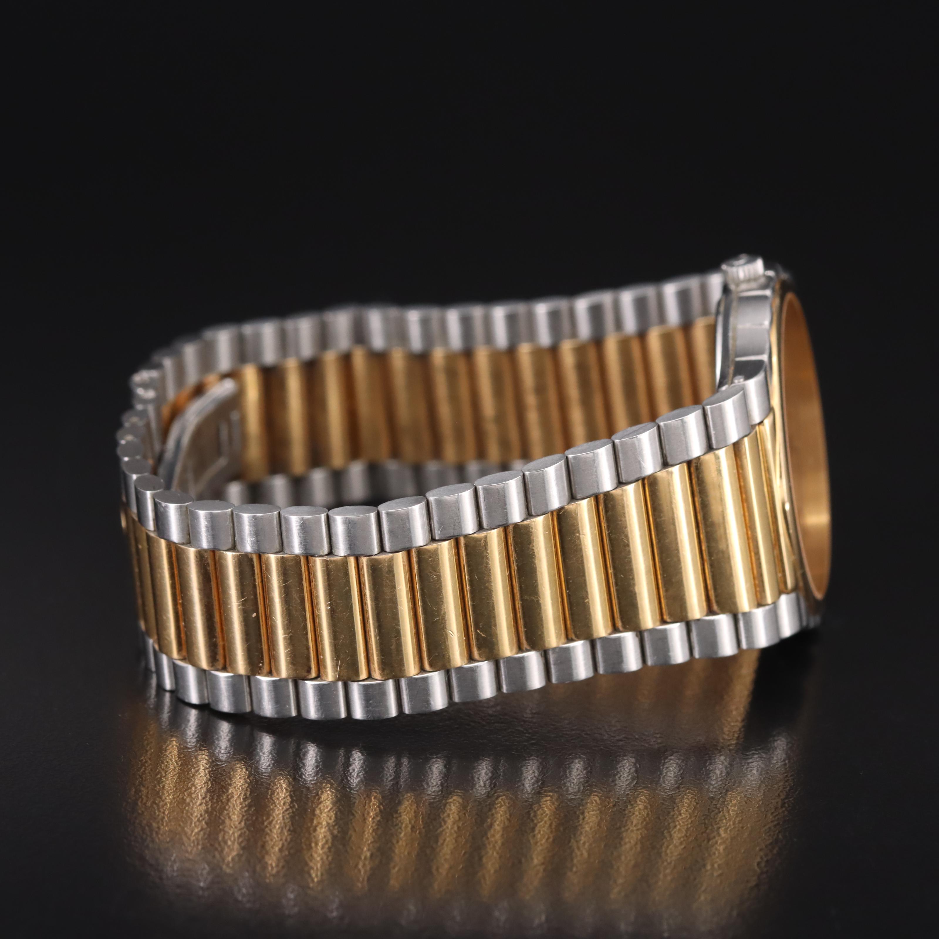 18K and Stainless Steel Concord Quartz Mariner with Date Watch