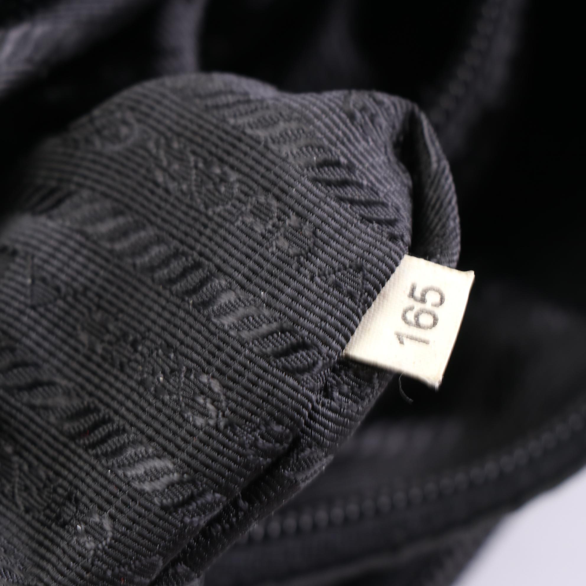 Prada Crossbody Bag in Black Tessuto Nylon