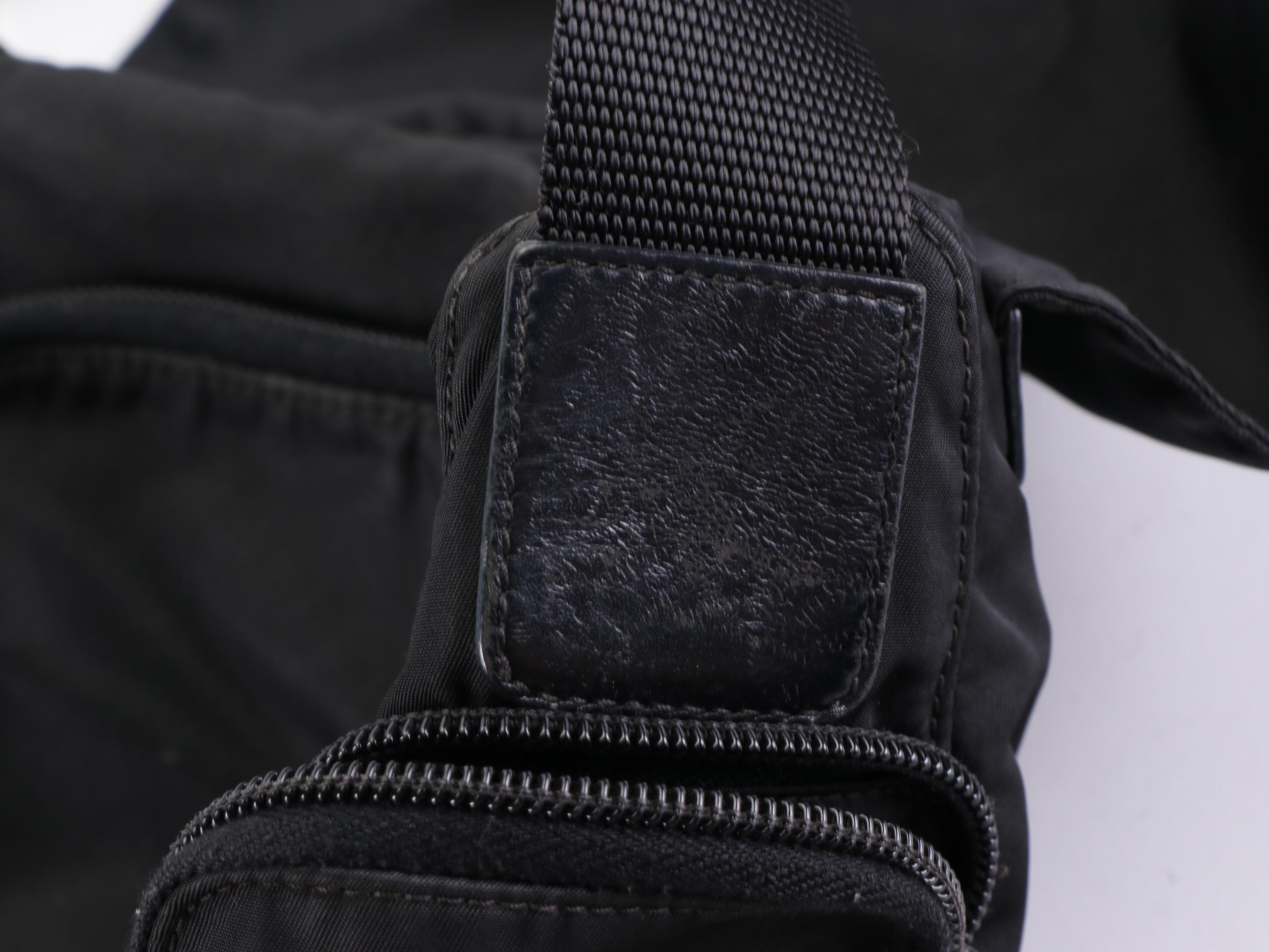 Prada Crossbody Bag in Black Tessuto Nylon