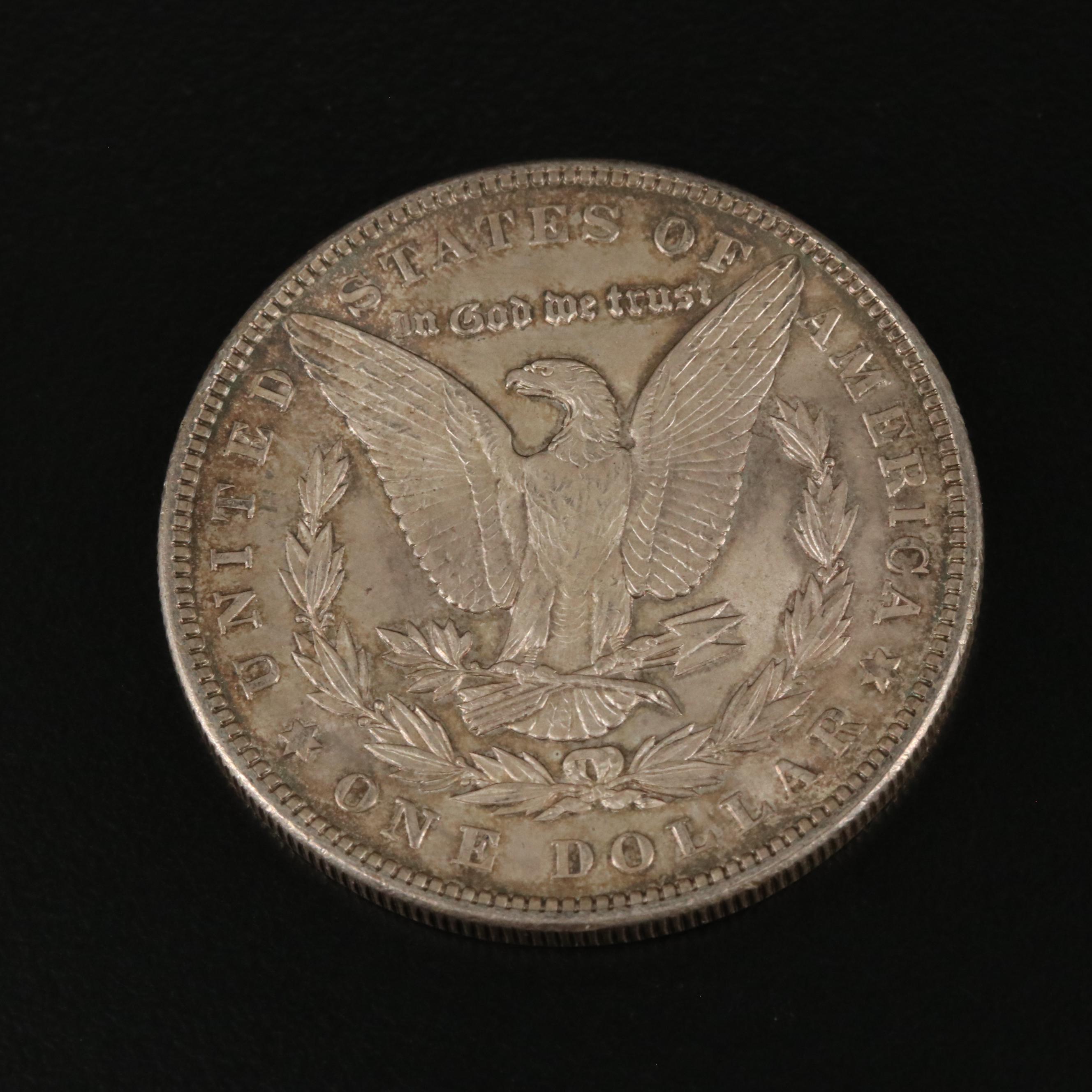 Three Morgan Silver Dollars Including 1879