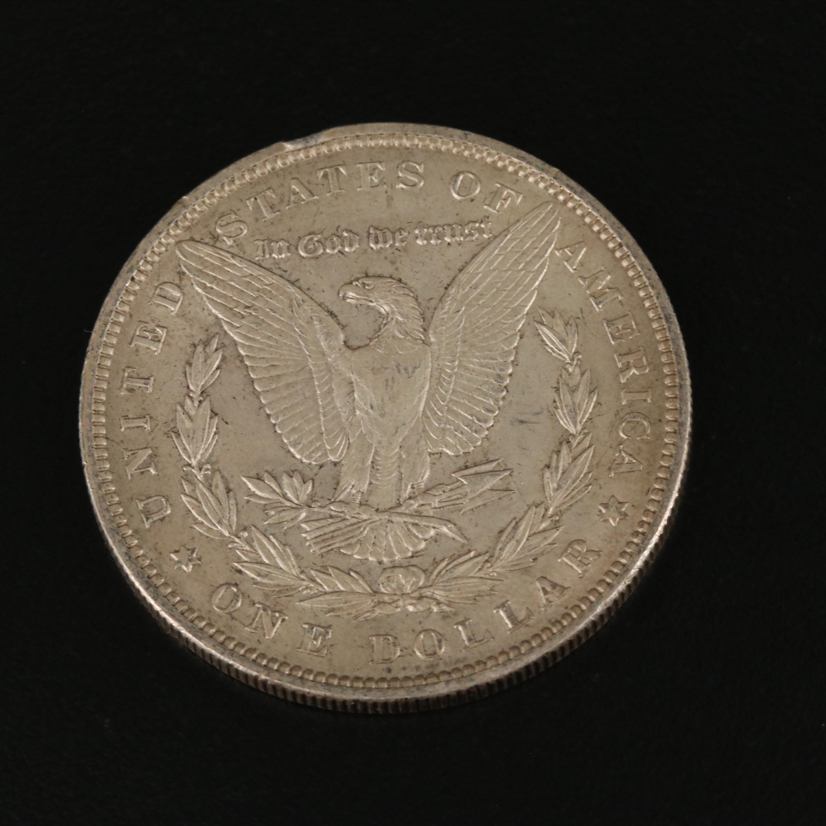 Three Morgan Silver Dollars Including 1879