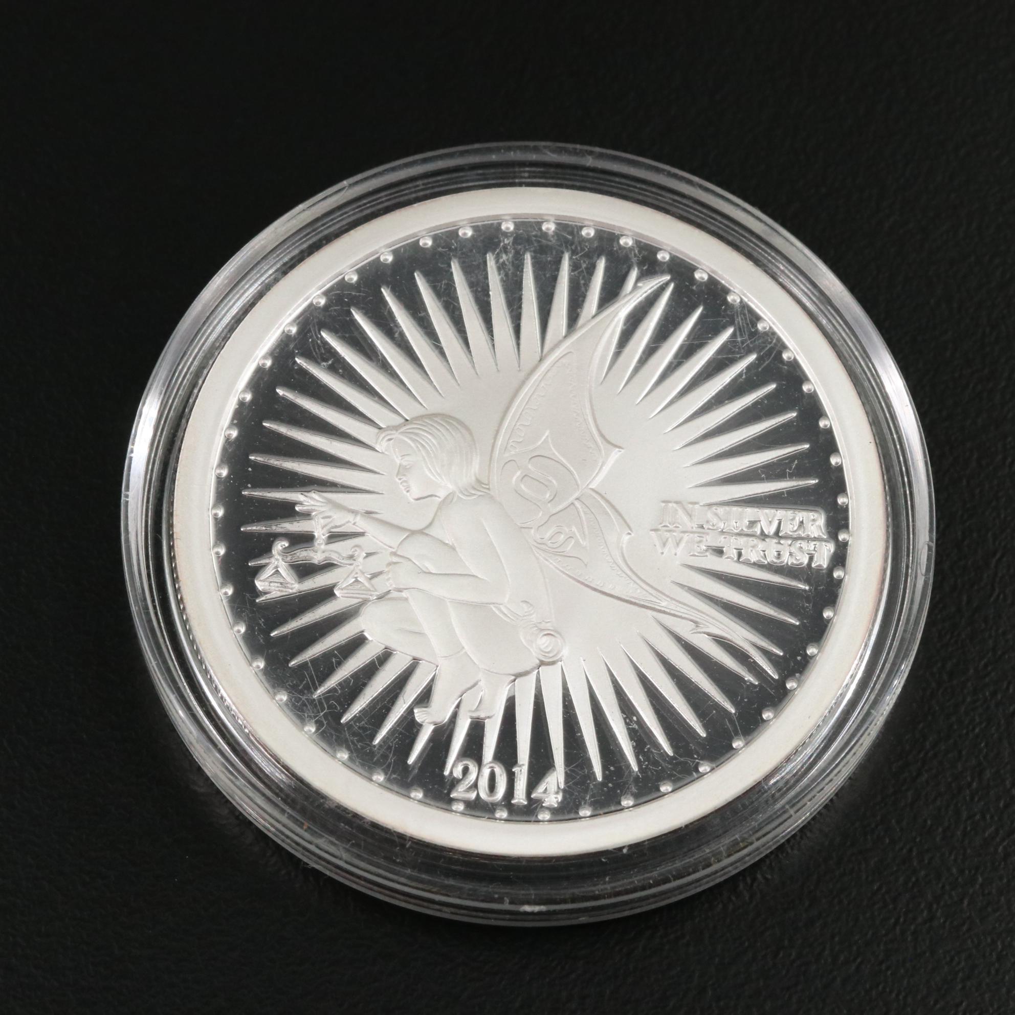 2014 Silverbug 1-Oz. Fine Silver Round