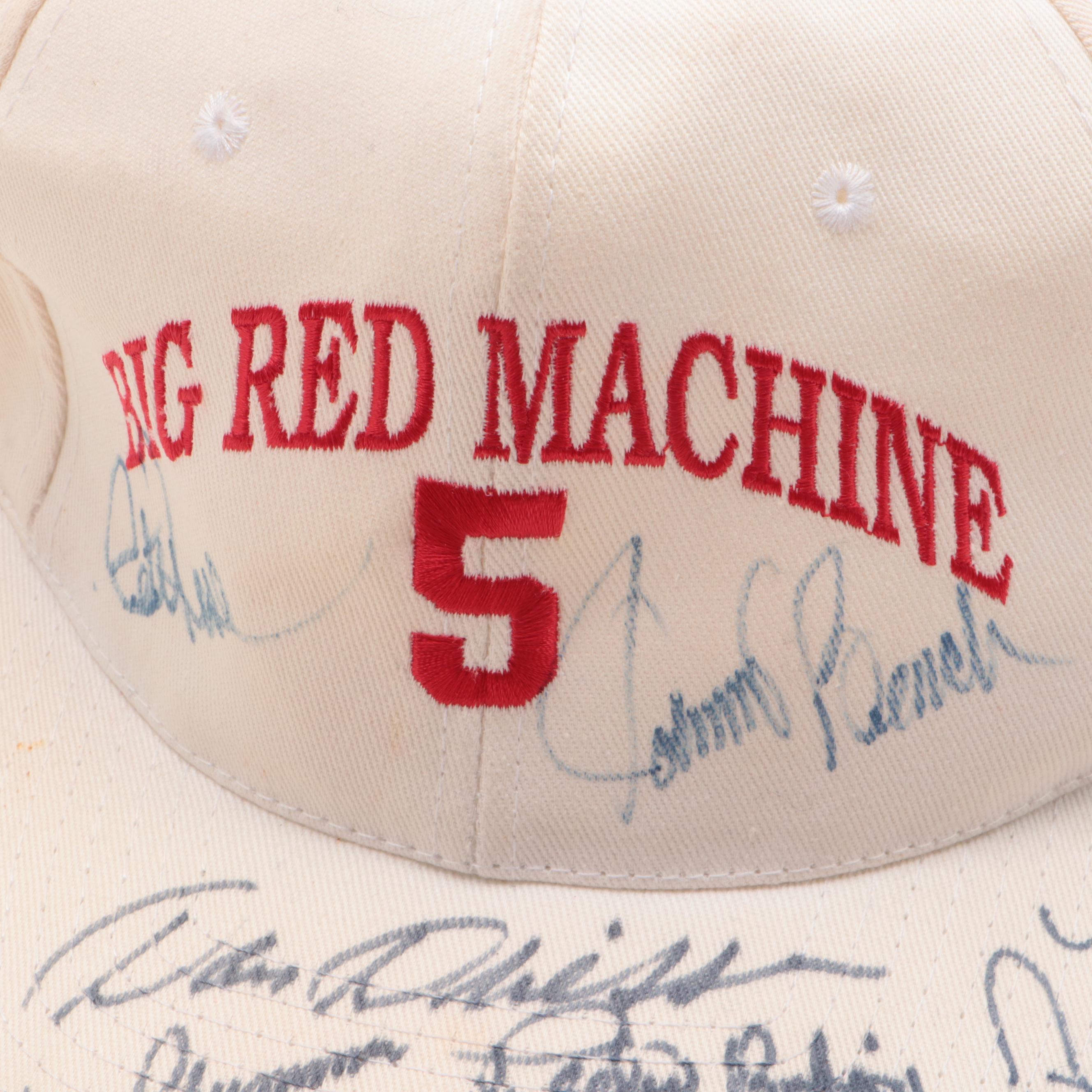 Johnny Bench, Tony Perez, and More Signed Big Red Machine Cincinnati Reds Hat