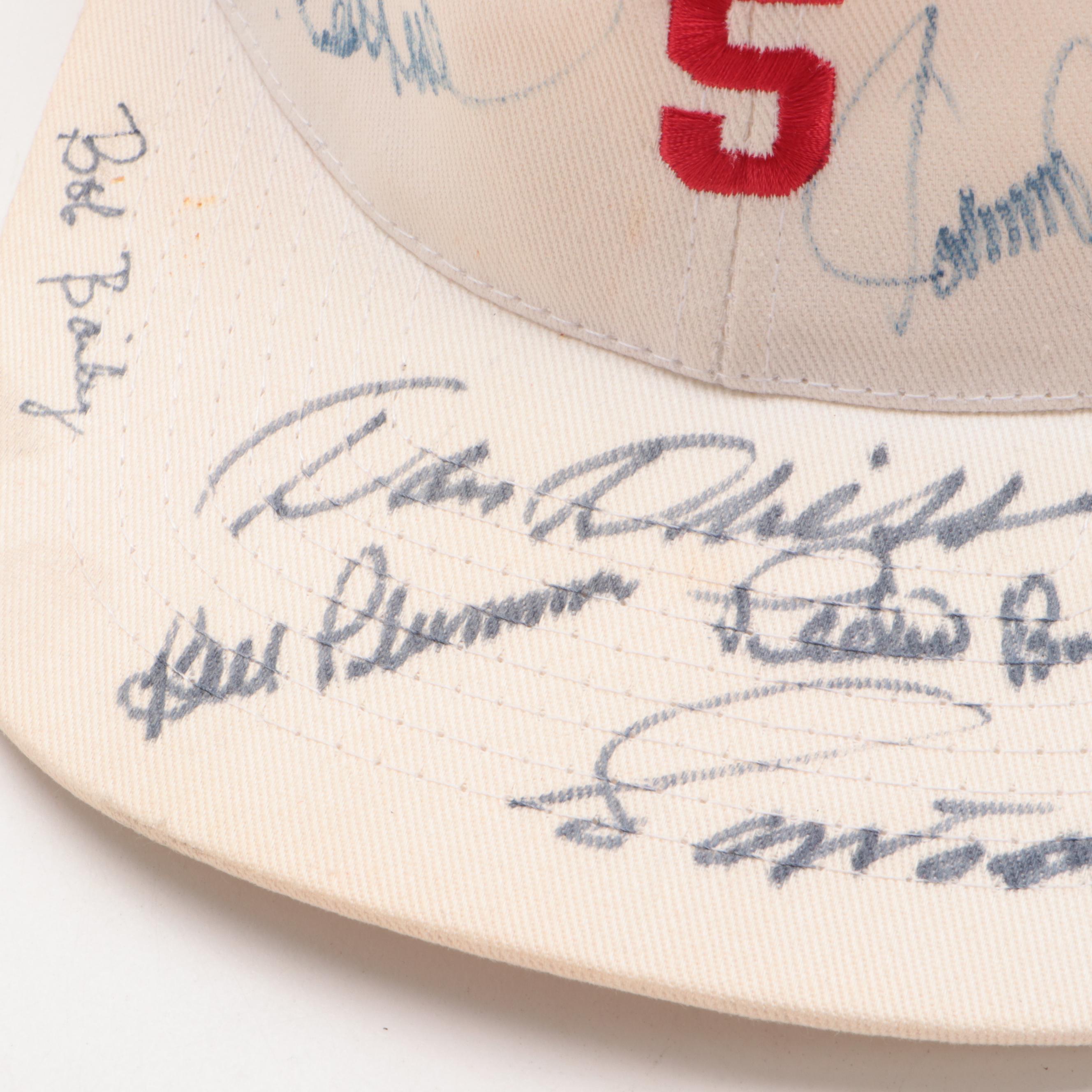 Johnny Bench, Tony Perez, and More Signed Big Red Machine Cincinnati Reds Hat
