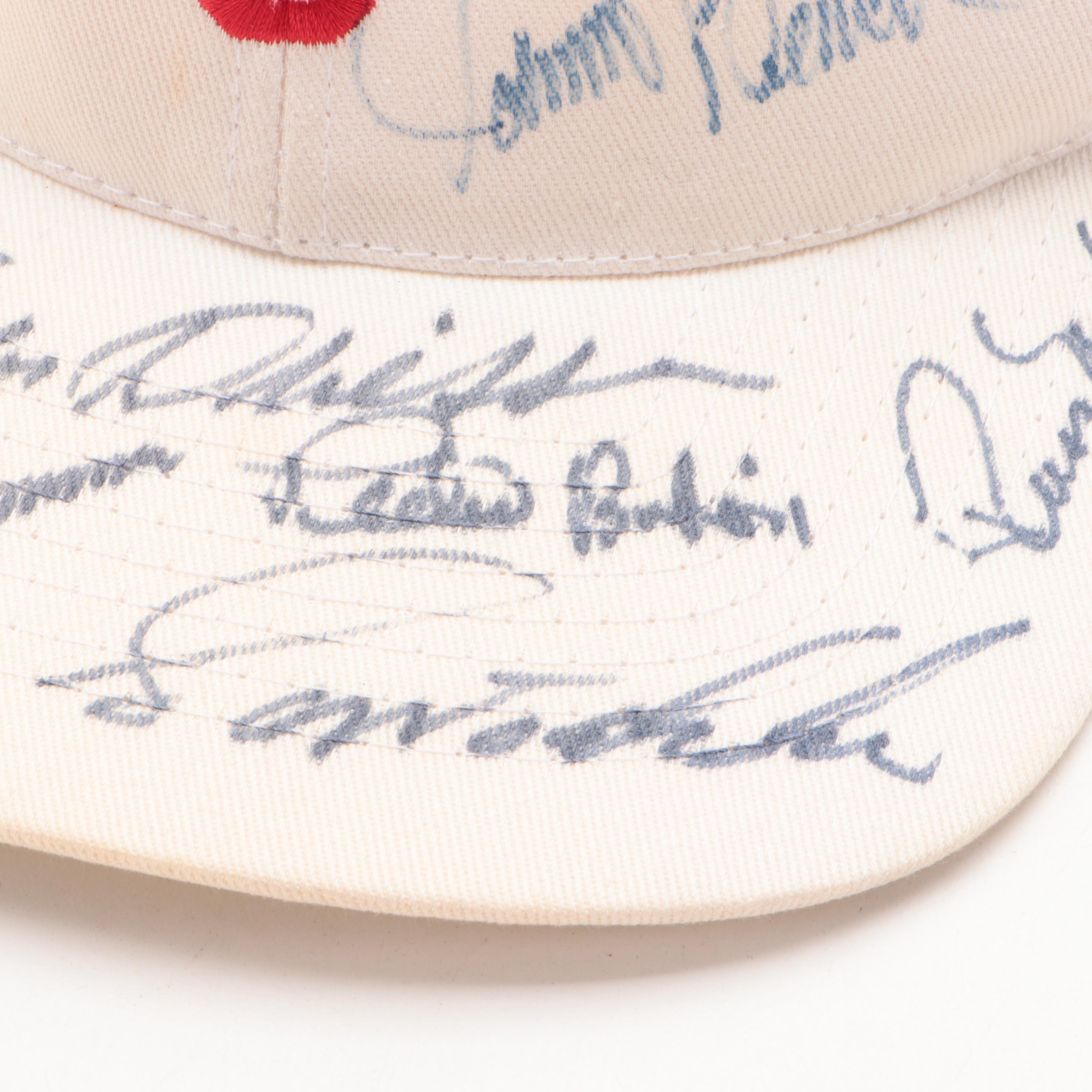 Johnny Bench, Tony Perez, and More Signed Big Red Machine Cincinnati Reds Hat