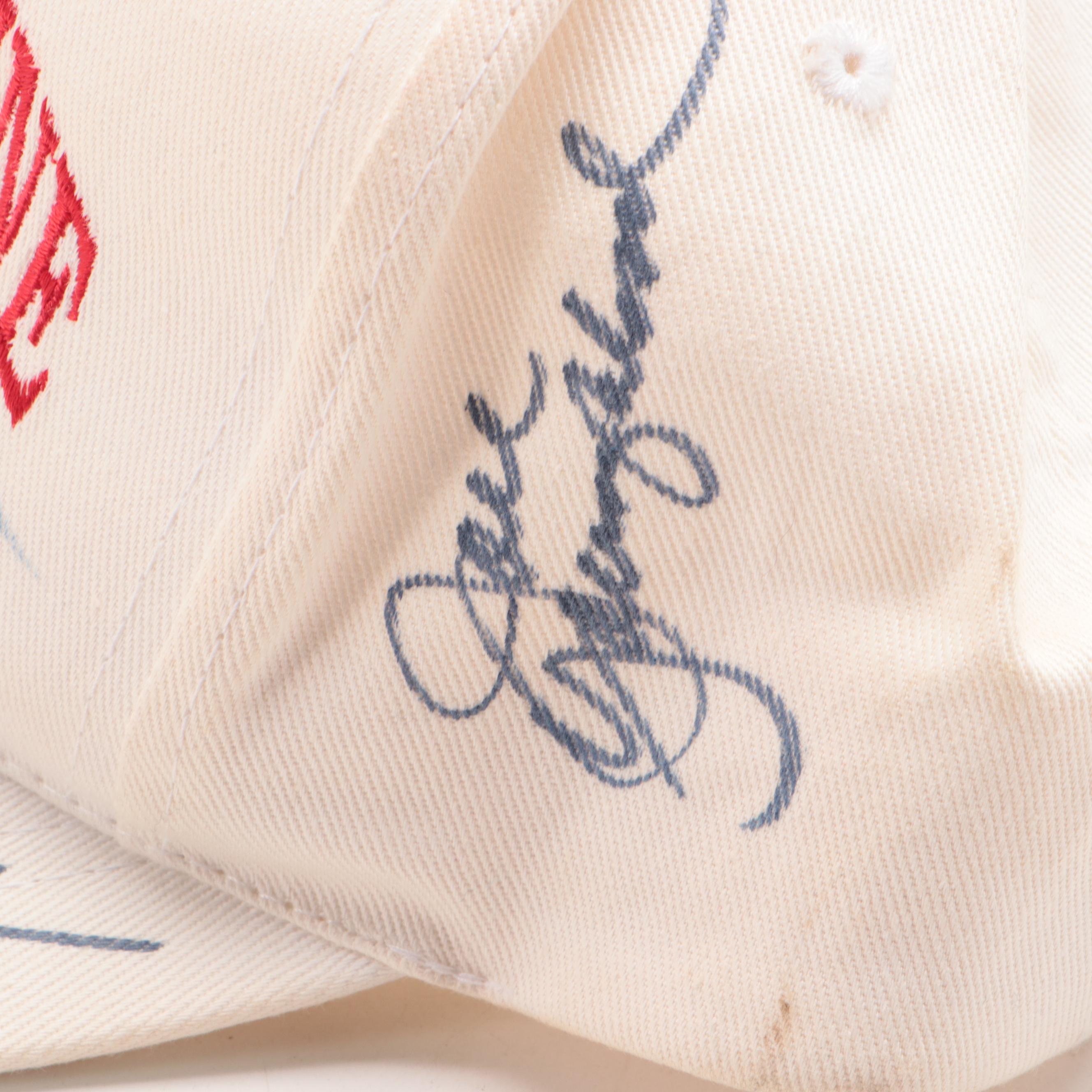 Johnny Bench, Tony Perez, and More Signed Big Red Machine Cincinnati Reds Hat