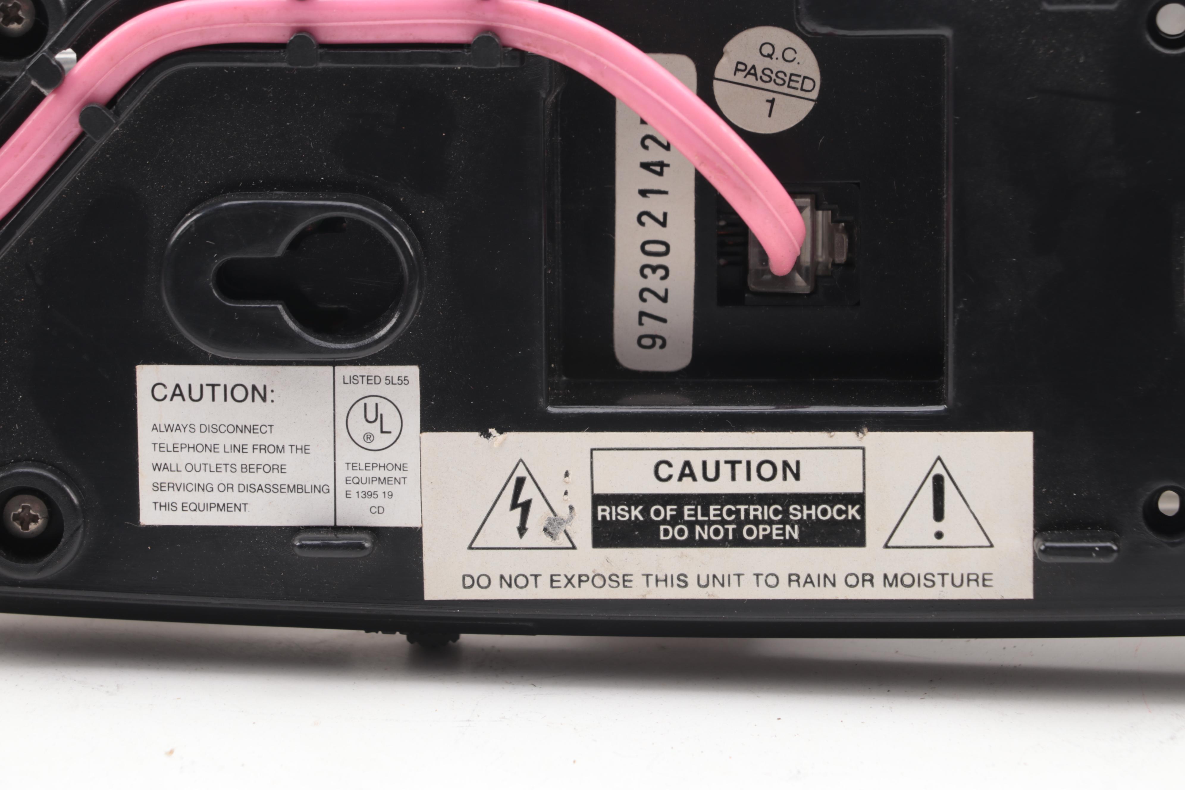 American Telecommunications and Lenoxx Push Button Telephones, Late 20th Century