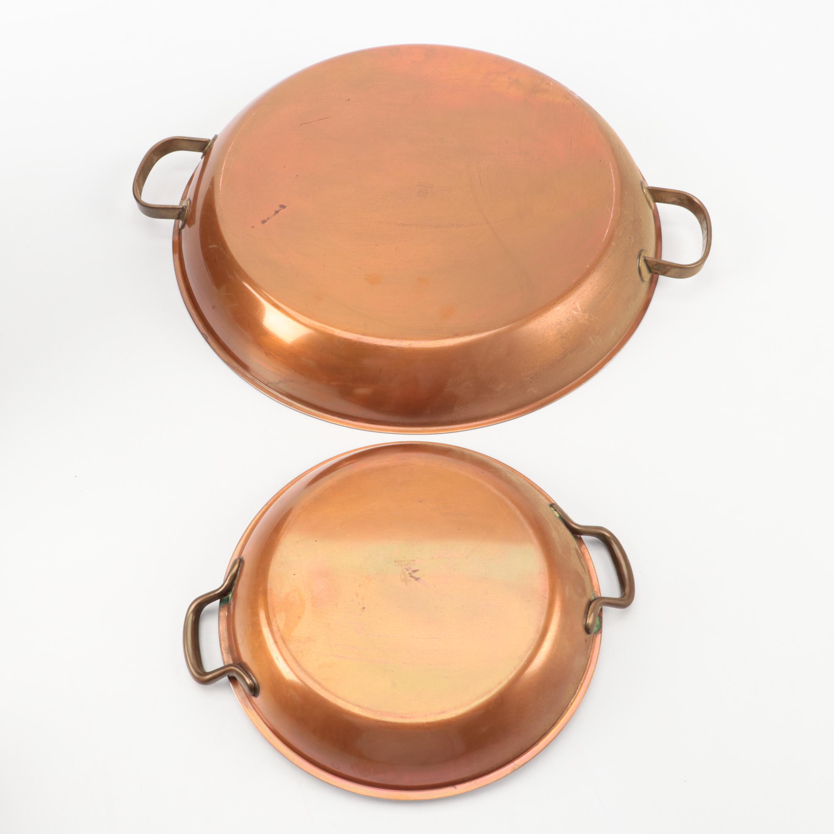 Copper Clad Pots and Pans, 20th Century