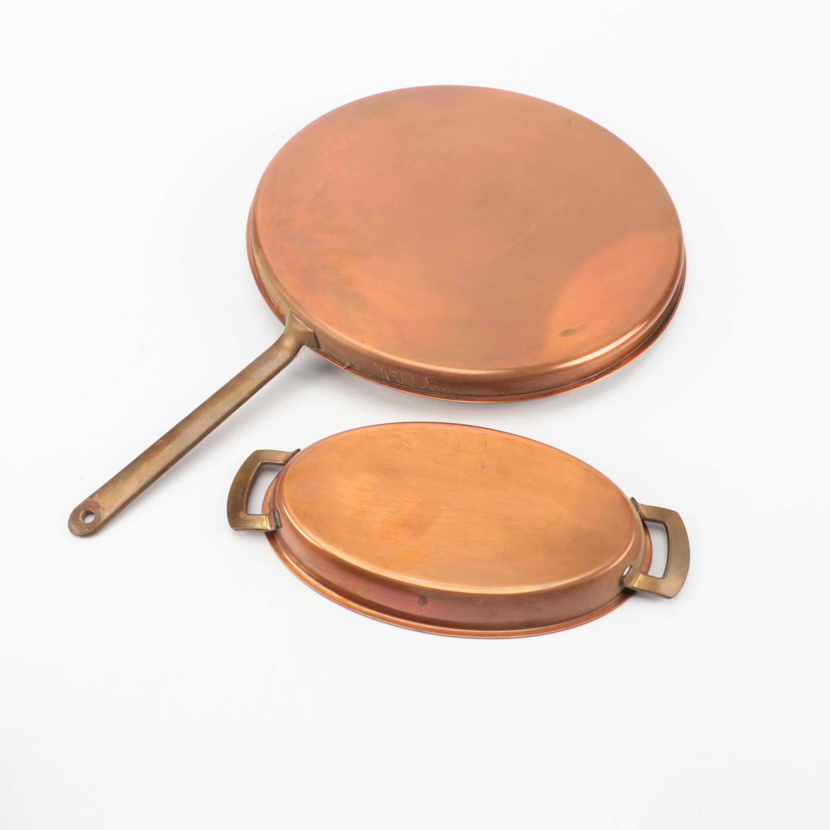 Copper Clad Pots and Pans, 20th Century
