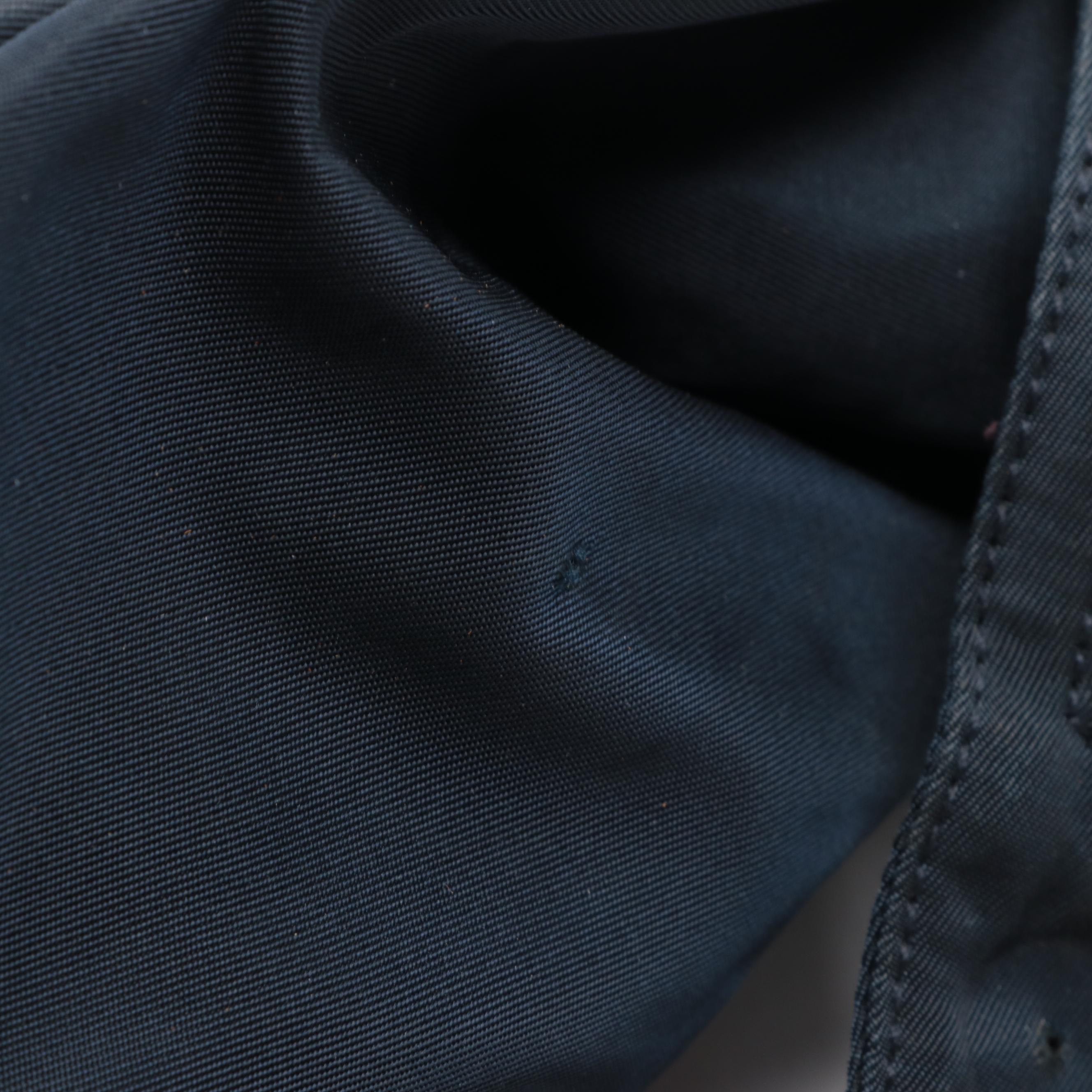 Prada Handbag in Navy Blue Tessuto Nylon