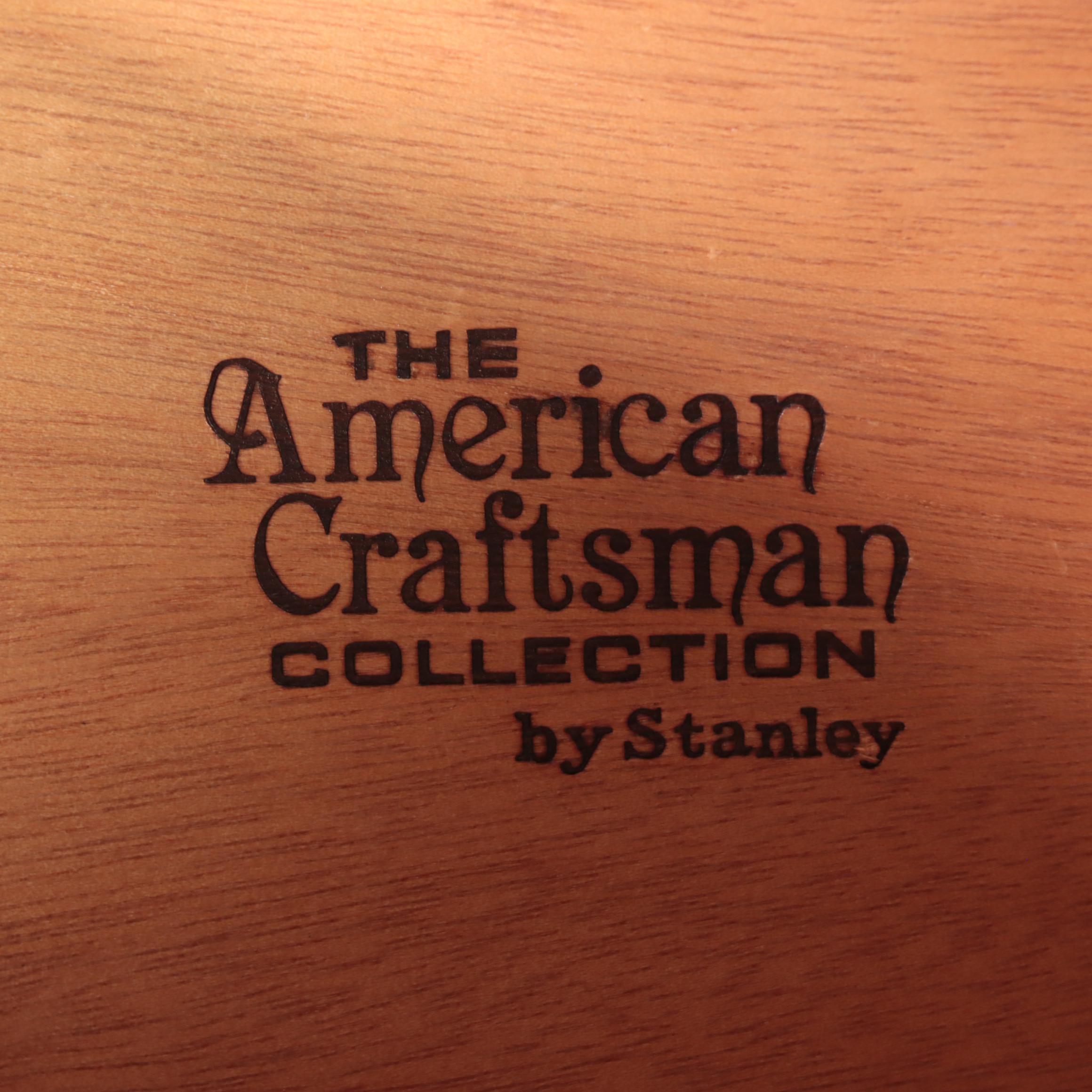 Stanley "American Craftsman Collection" Cherrywood & Maple Five-Drawer Chest