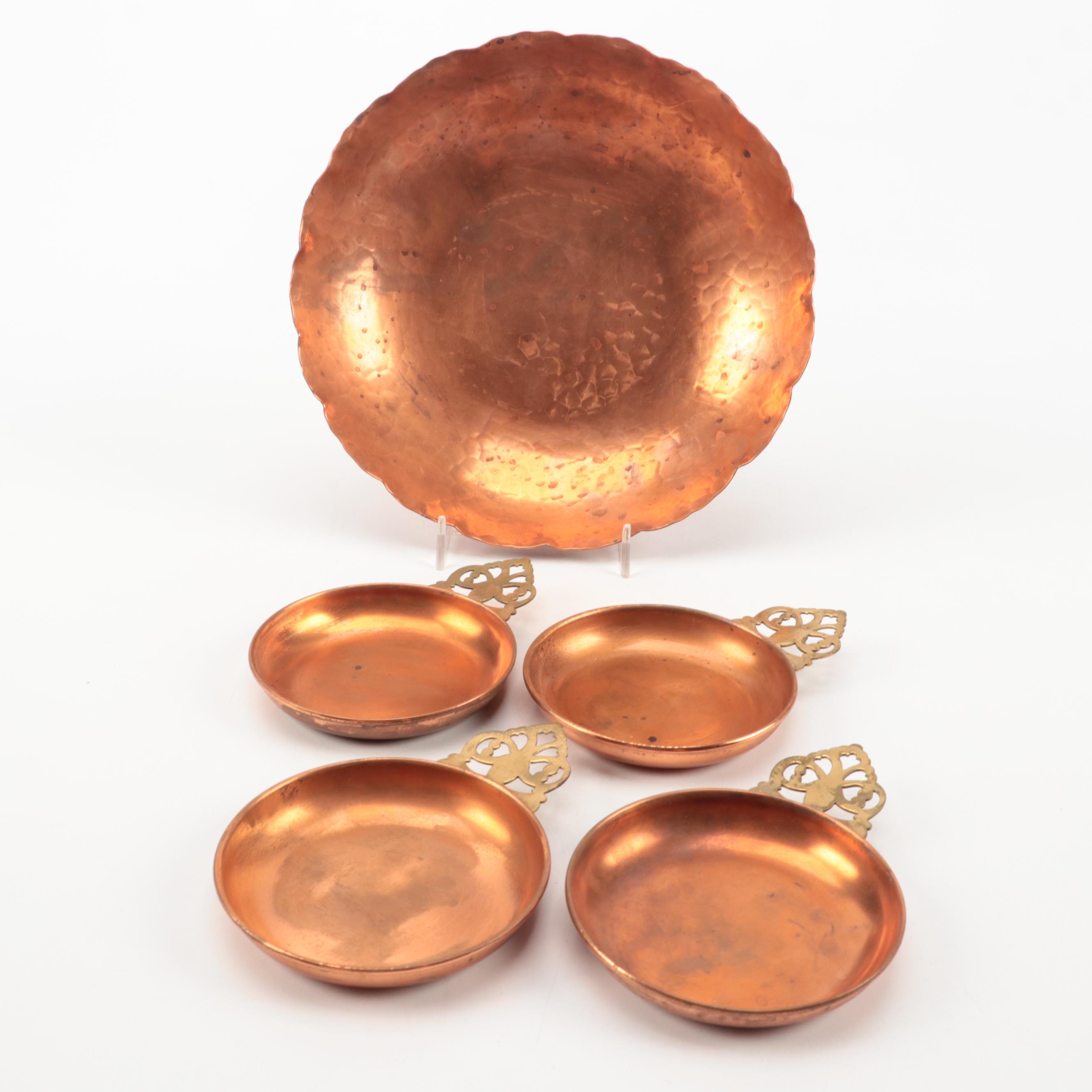 Korean Copper Turkish Coffee Pot with More Bakeware and Tableware