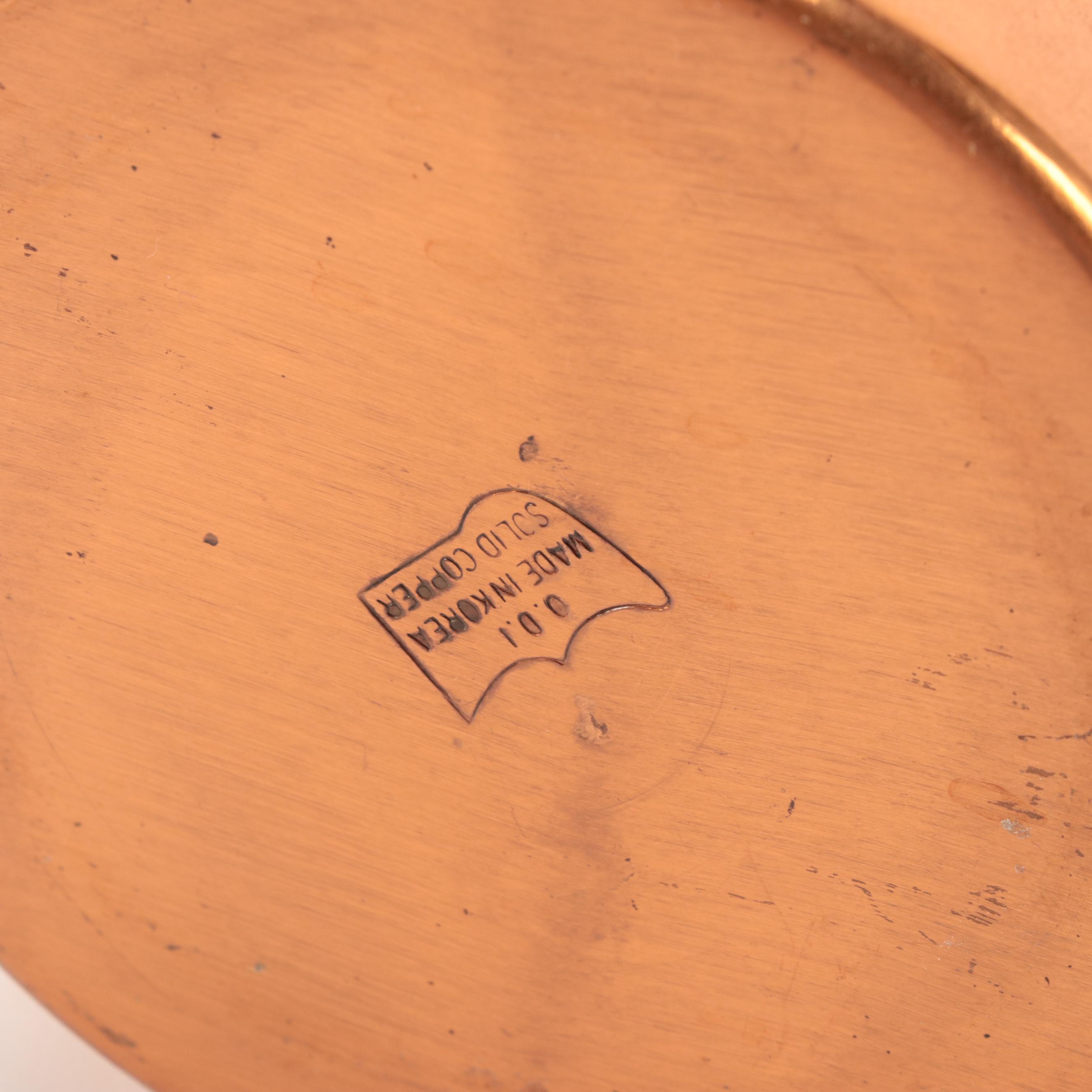 Korean Copper Turkish Coffee Pot with More Bakeware and Tableware