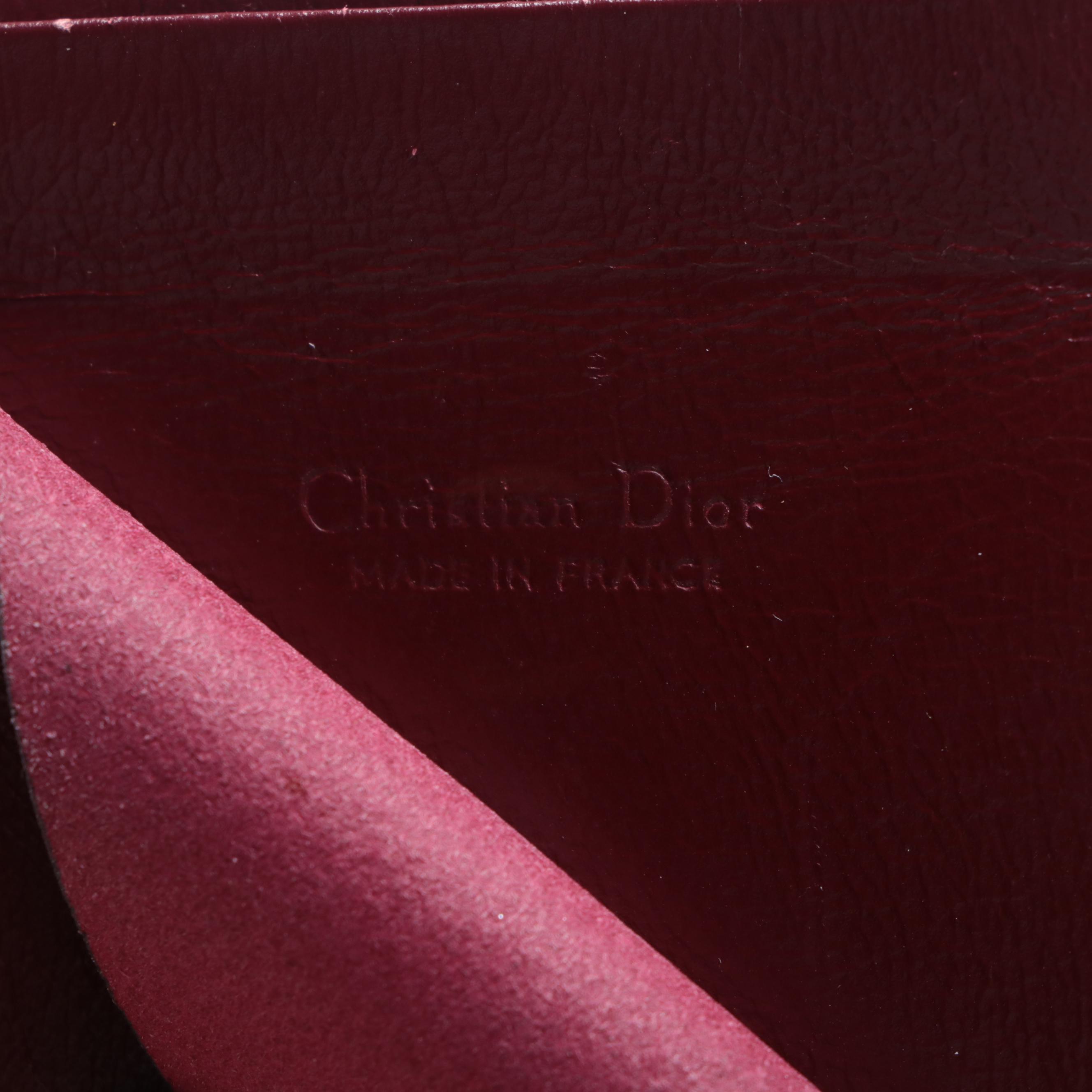 Christian Dior Bifold Wallet in Oblique Canvas and Leather