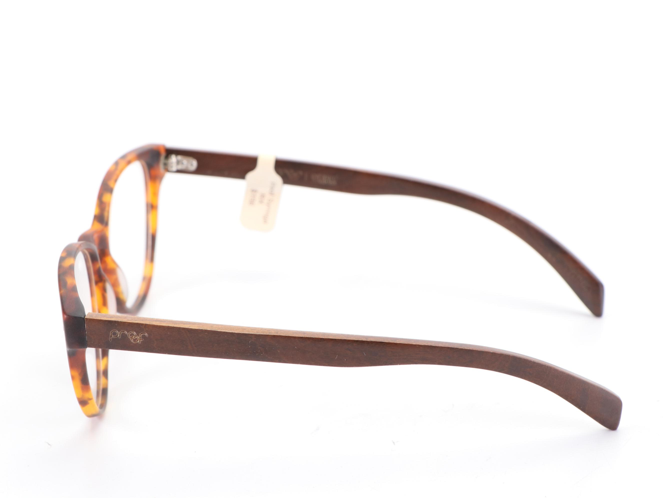 Proof Arco and Syringa Eyeglass Frames with Wood Cases and More