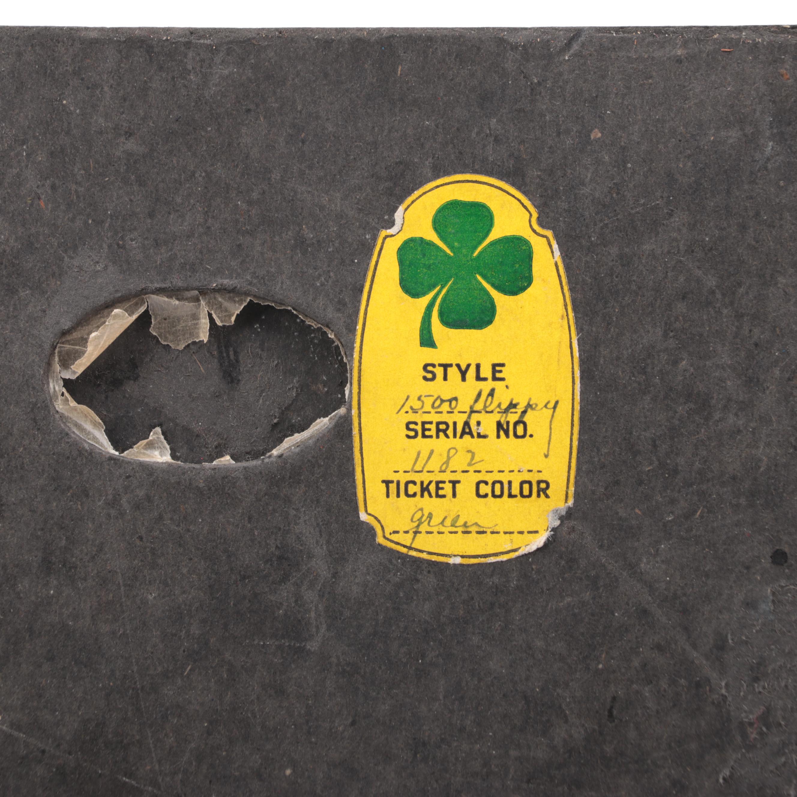 Bee Jay and Pep and Beauty Punch Boards, Mid-20th Century