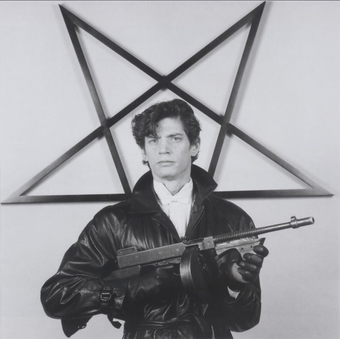 Offset Lithograph After Robert Mapplethorpe "Self-Portrait," Circa 1992