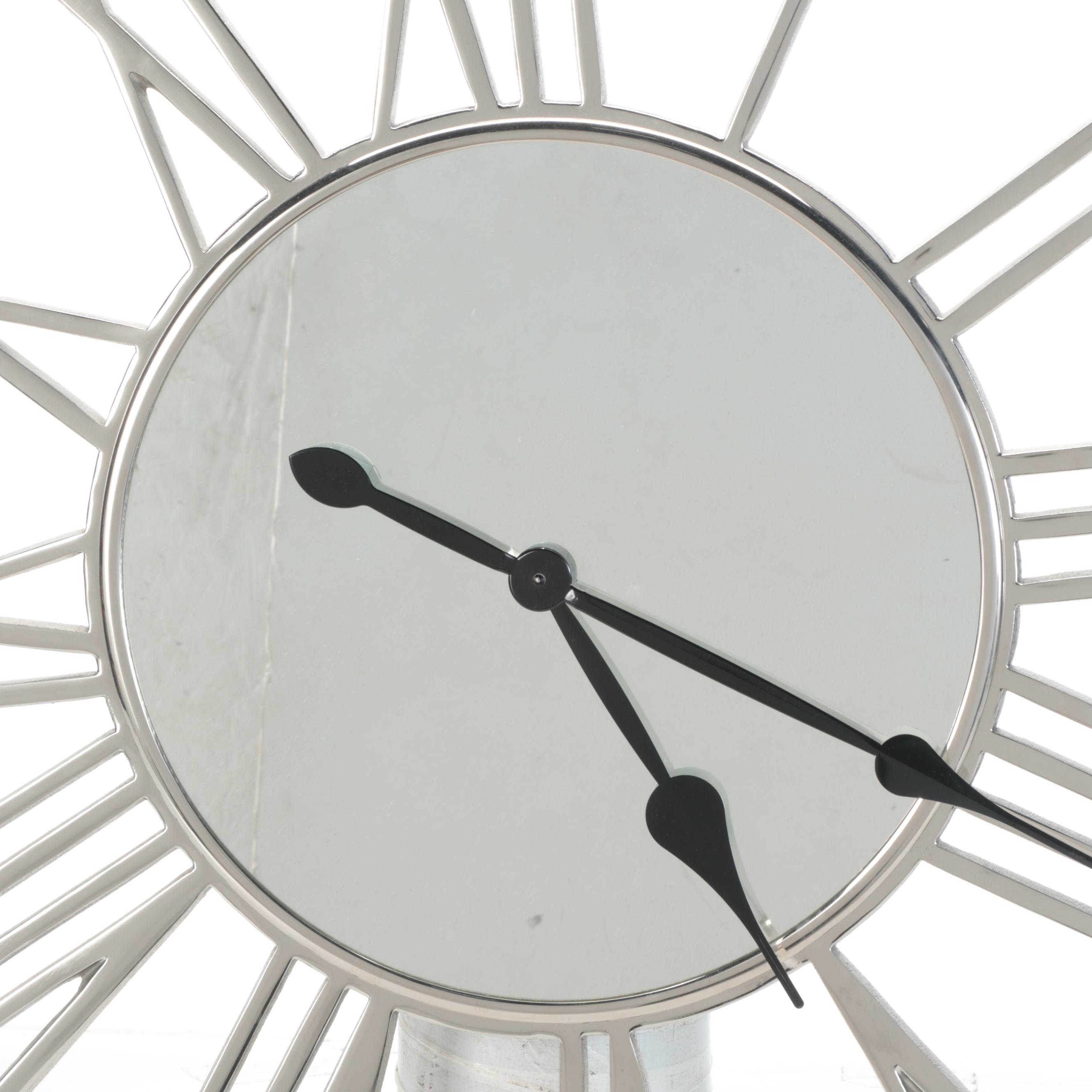 Contemporary Mirror Face Wall Clock