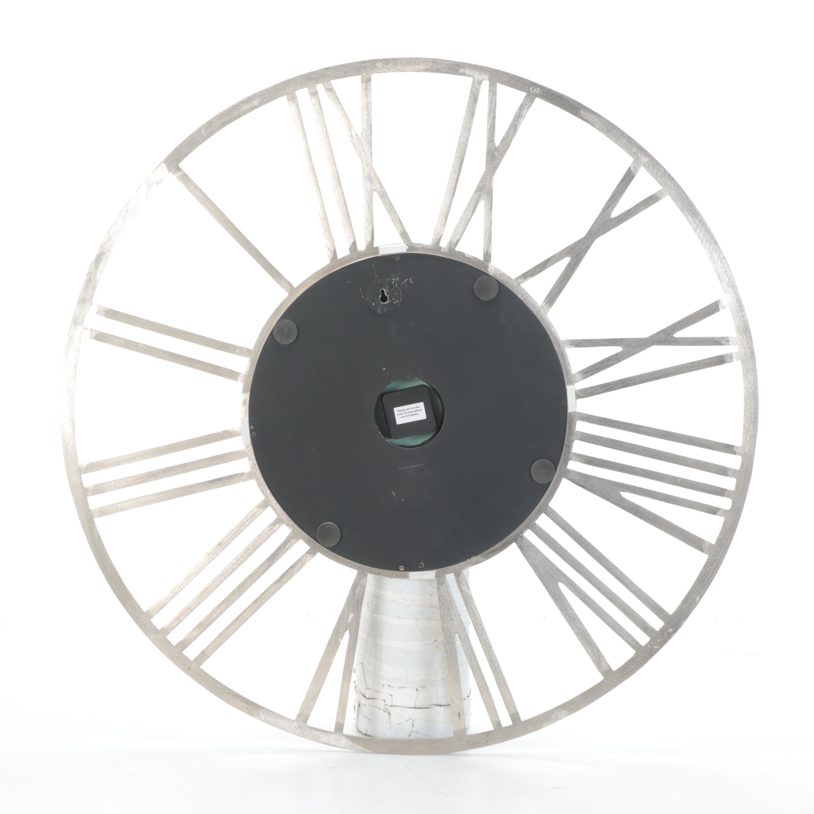 Contemporary Mirror Face Wall Clock