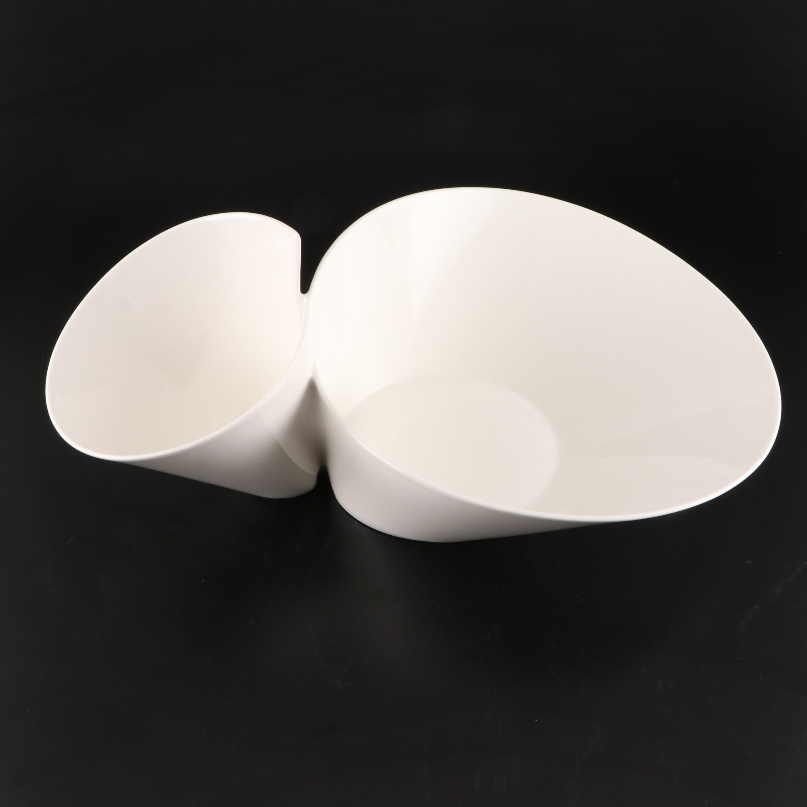 Villeroy & Boch "New Wave" Chip and Dip Bowl with Serveware