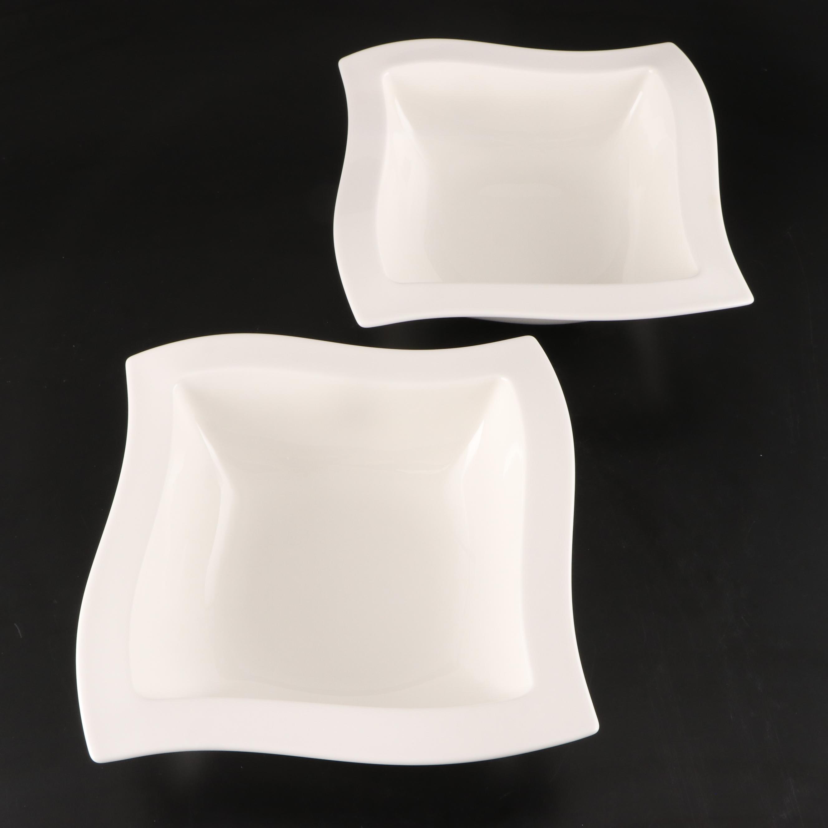 Villeroy & Boch "New Wave" Chip and Dip Bowl with Serveware