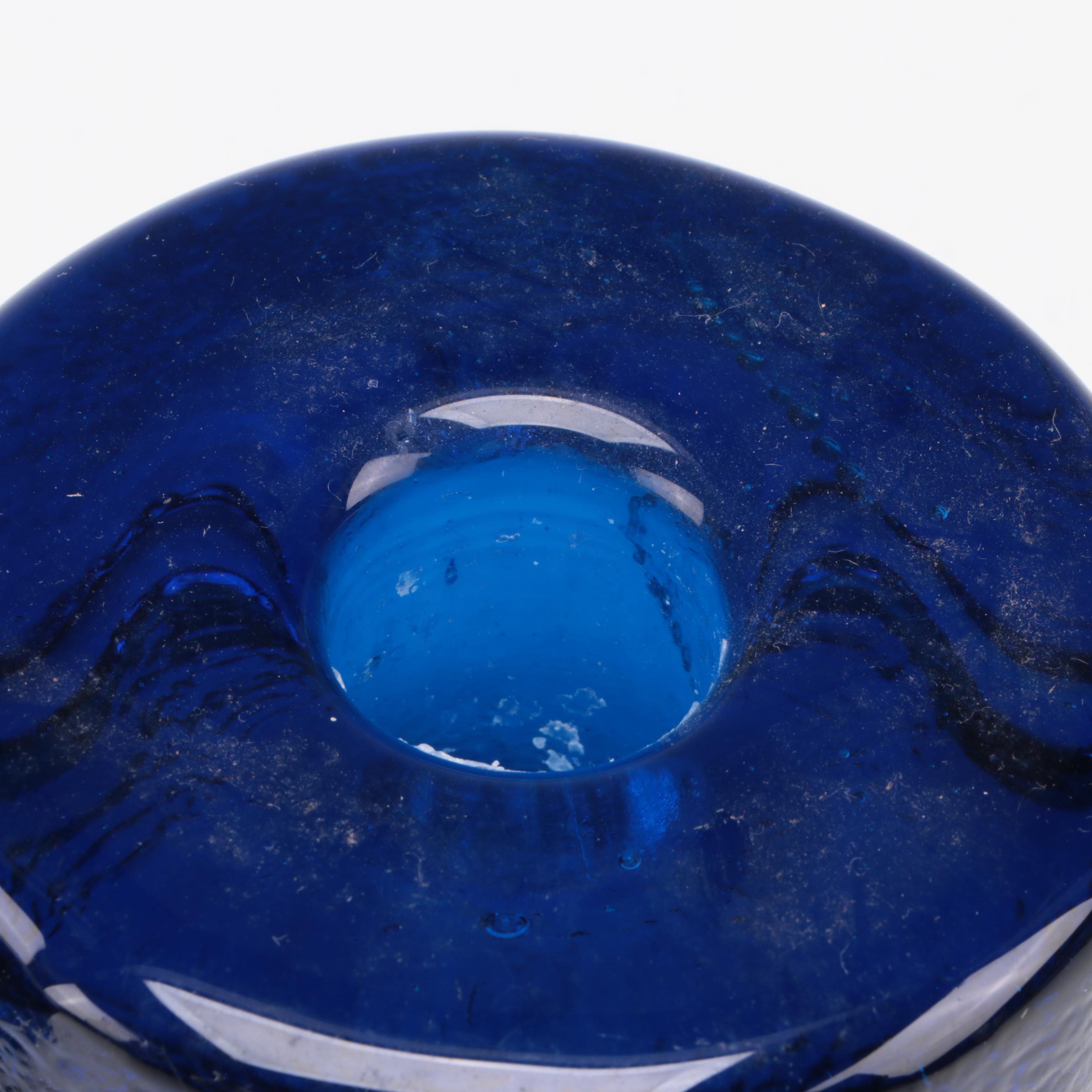 Hurricane Shades with Other Cobalt Blue Glass Candle Holders