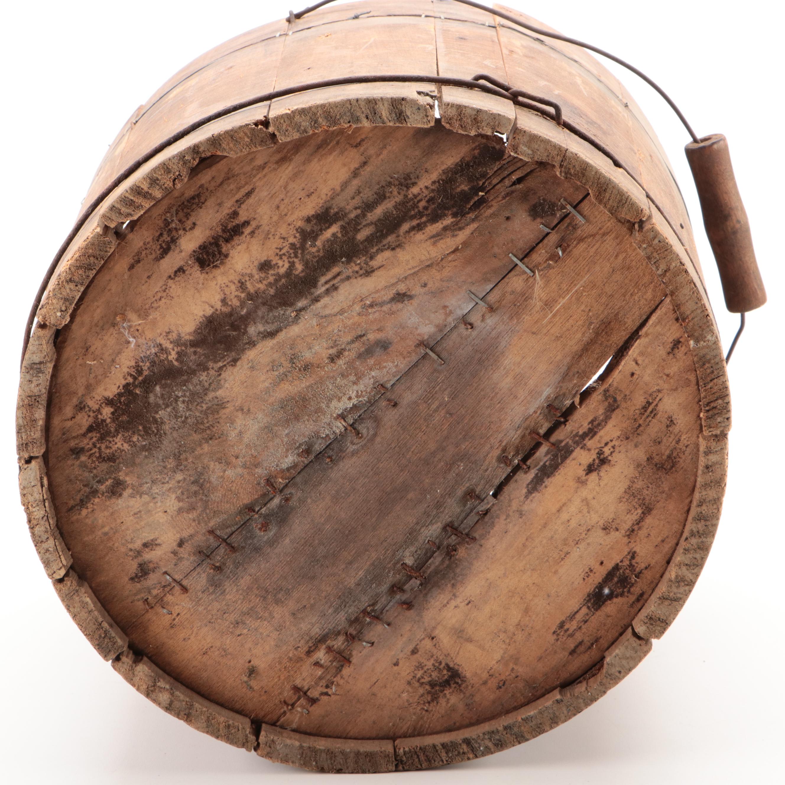 Wooden Stave Buckets, Early 20th Century