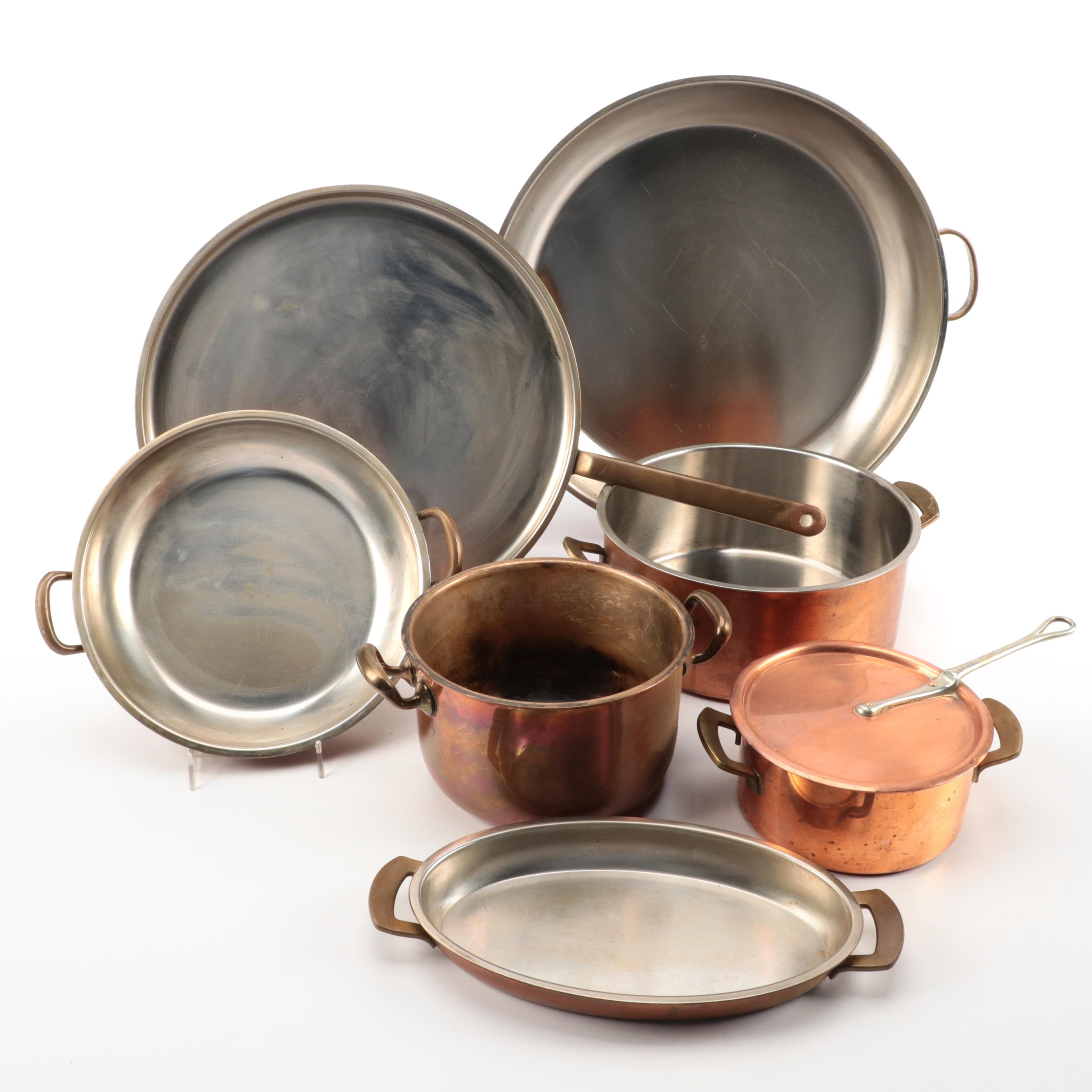 Copper Clad Pots and Pans, 20th Century
