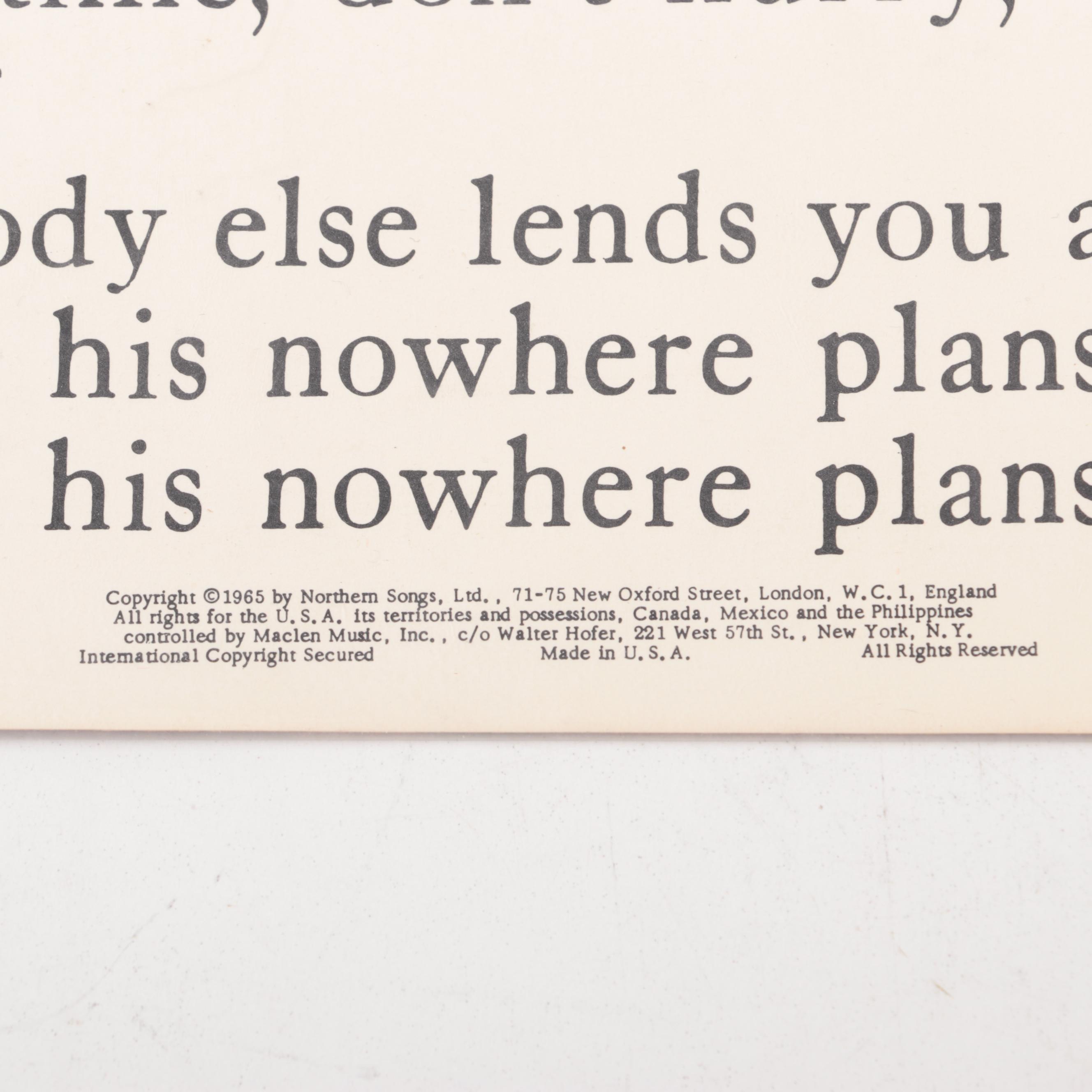 The Beatles Memorabilia Collection