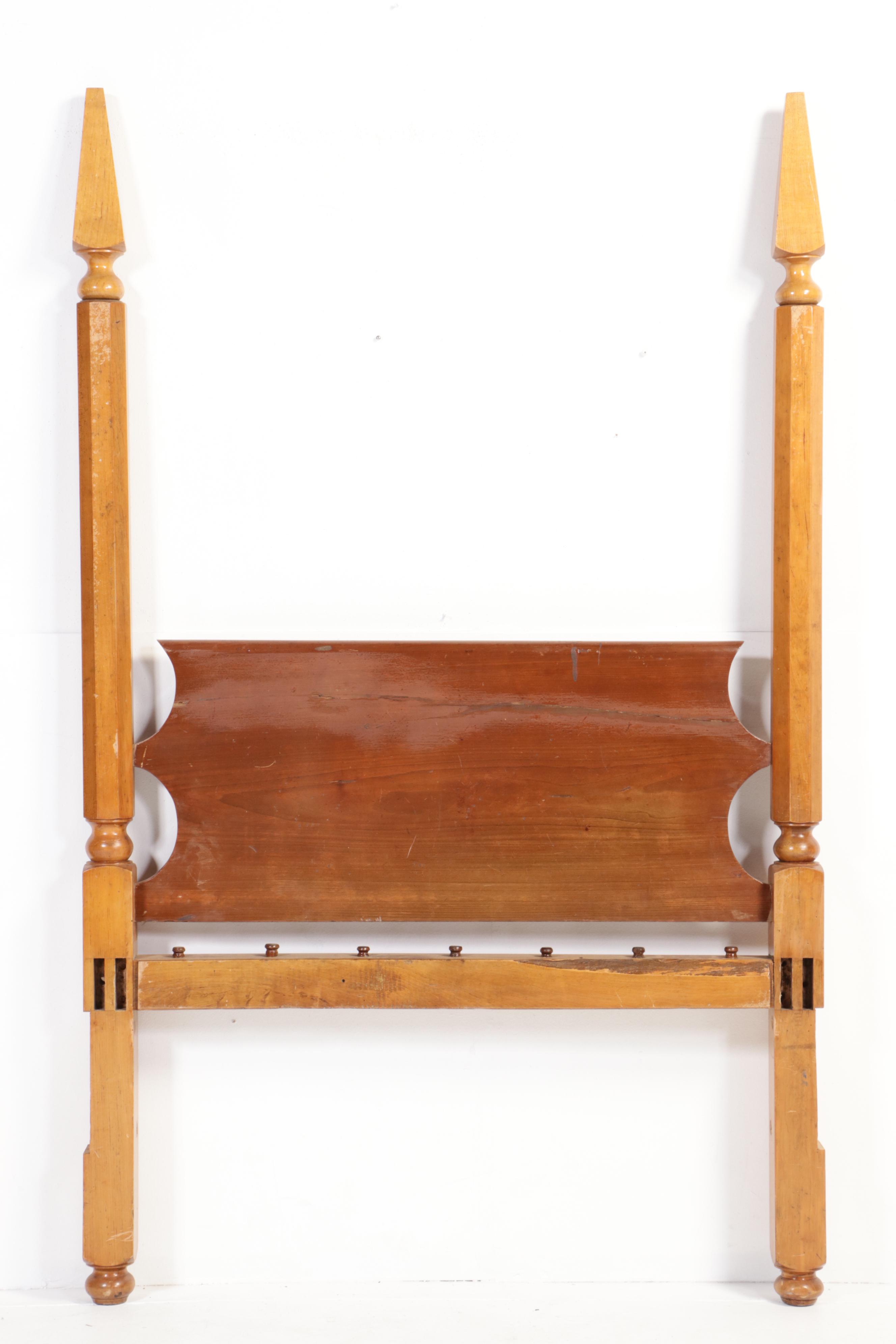 American Primitive Mixed Hardwoods 3/4 Rope Bed Frame