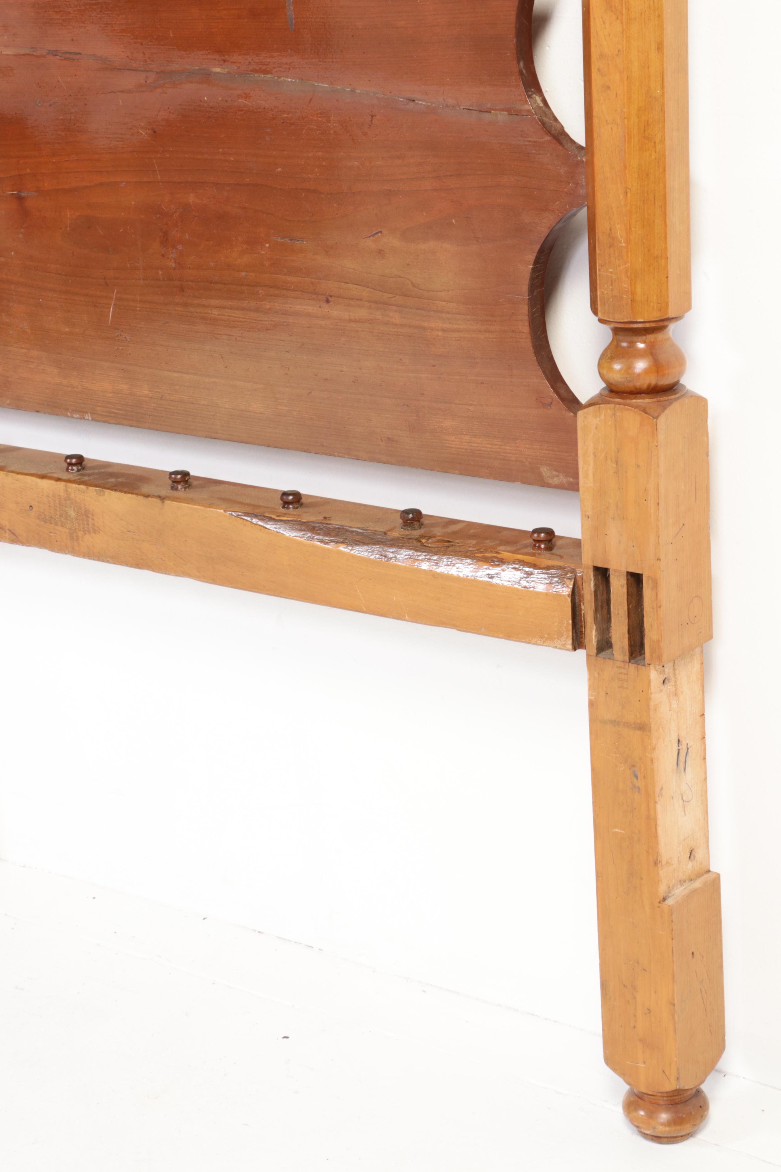 American Primitive Mixed Hardwoods 3/4 Rope Bed Frame