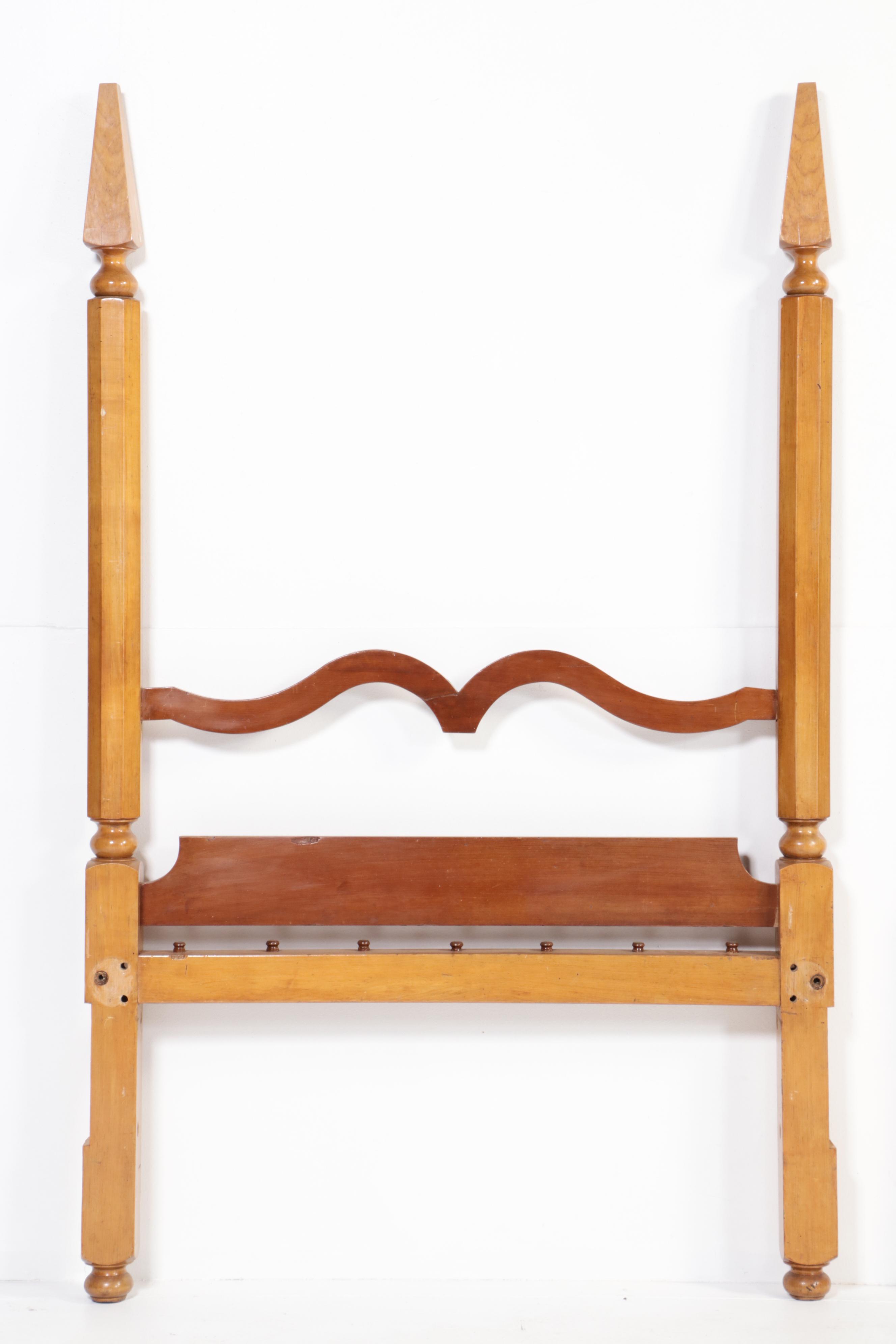 American Primitive Mixed Hardwoods 3/4 Rope Bed Frame