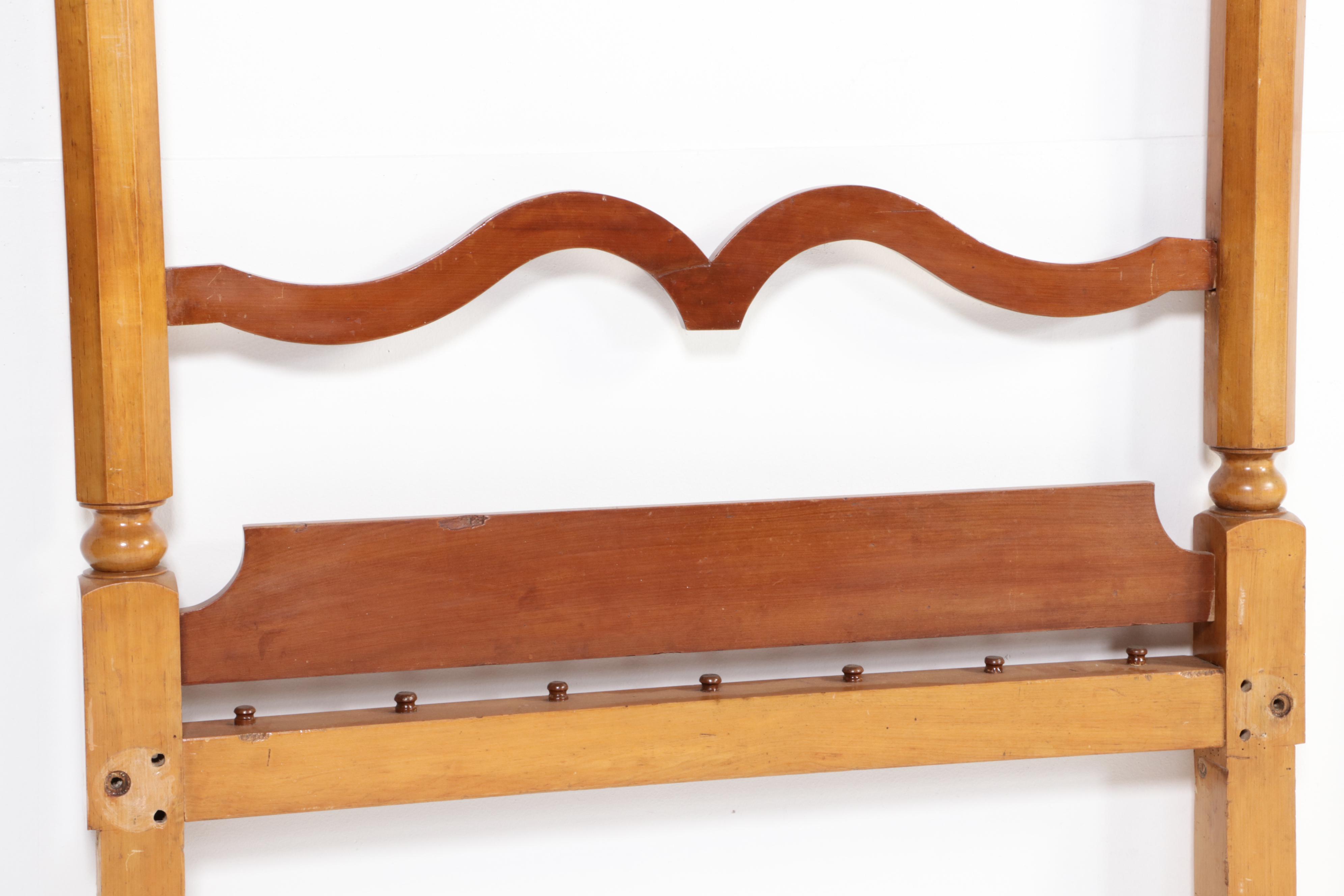 American Primitive Mixed Hardwoods 3/4 Rope Bed Frame