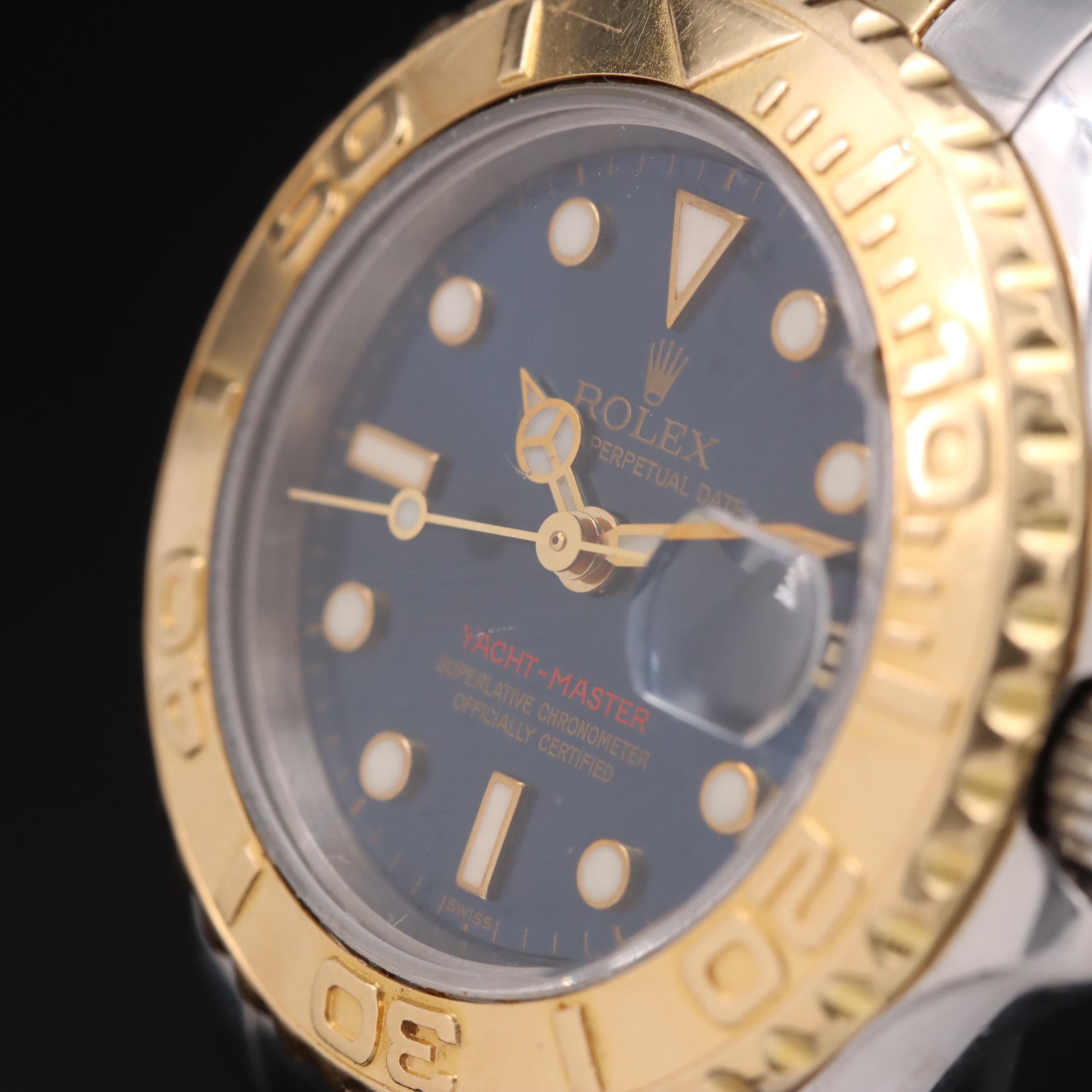 1997-98 Rolex Yacht-Master Blue Dial with Date Watch
