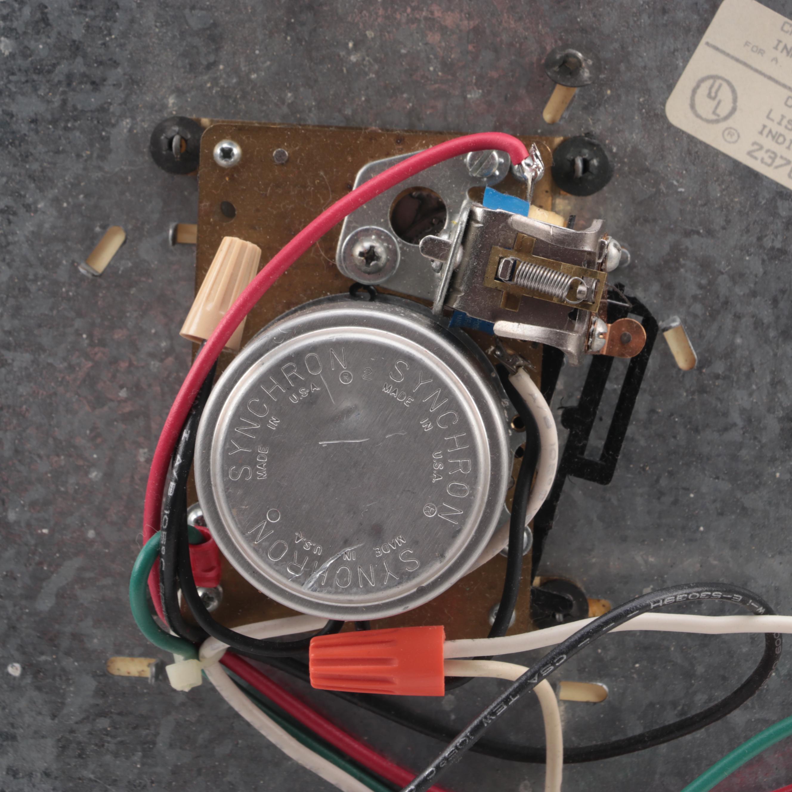 Cincinnati Time Recorder Co. Secondary Wall Clocks