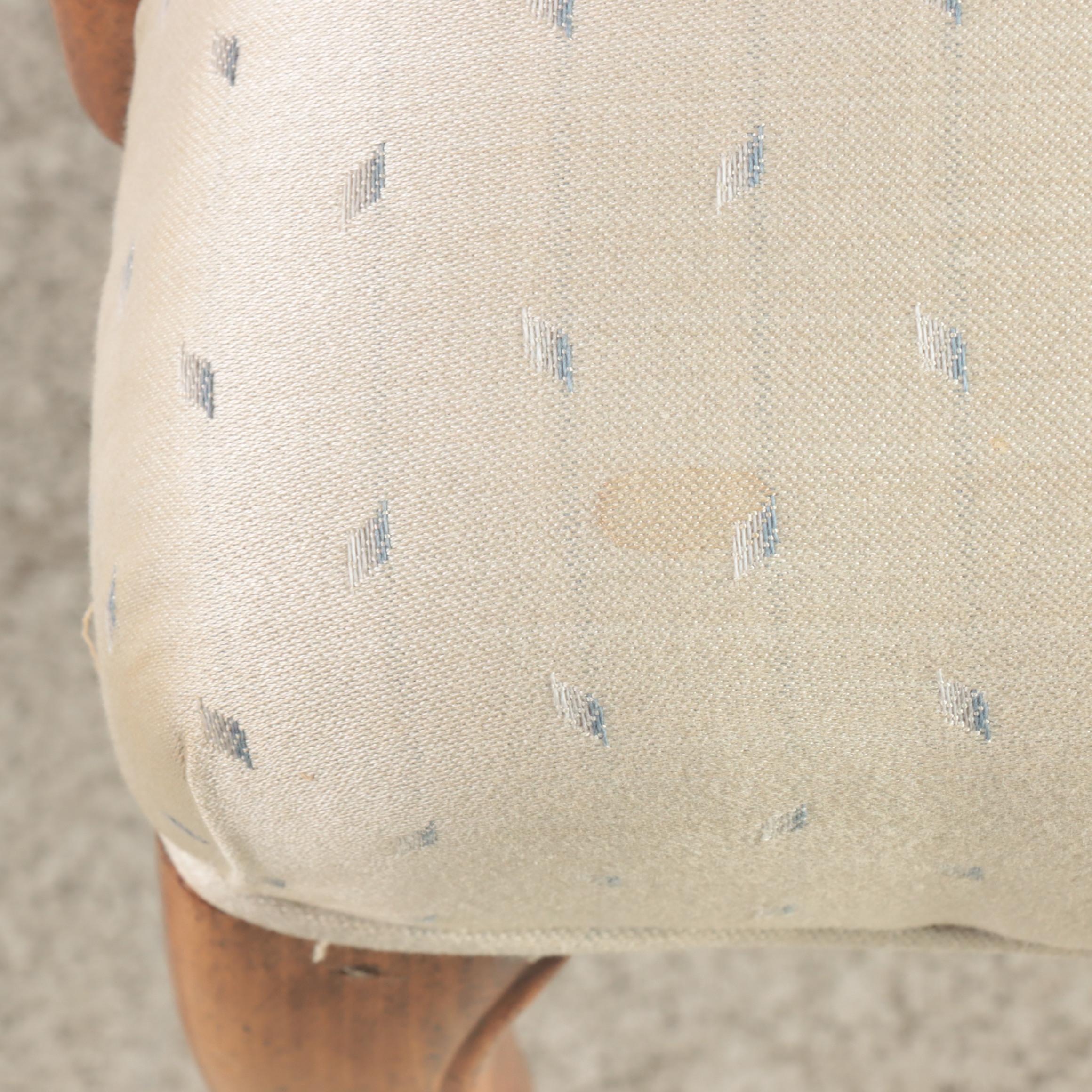 Two Southern Furniture of Conover Louis XV Style Custom-Upholstered Armchairs