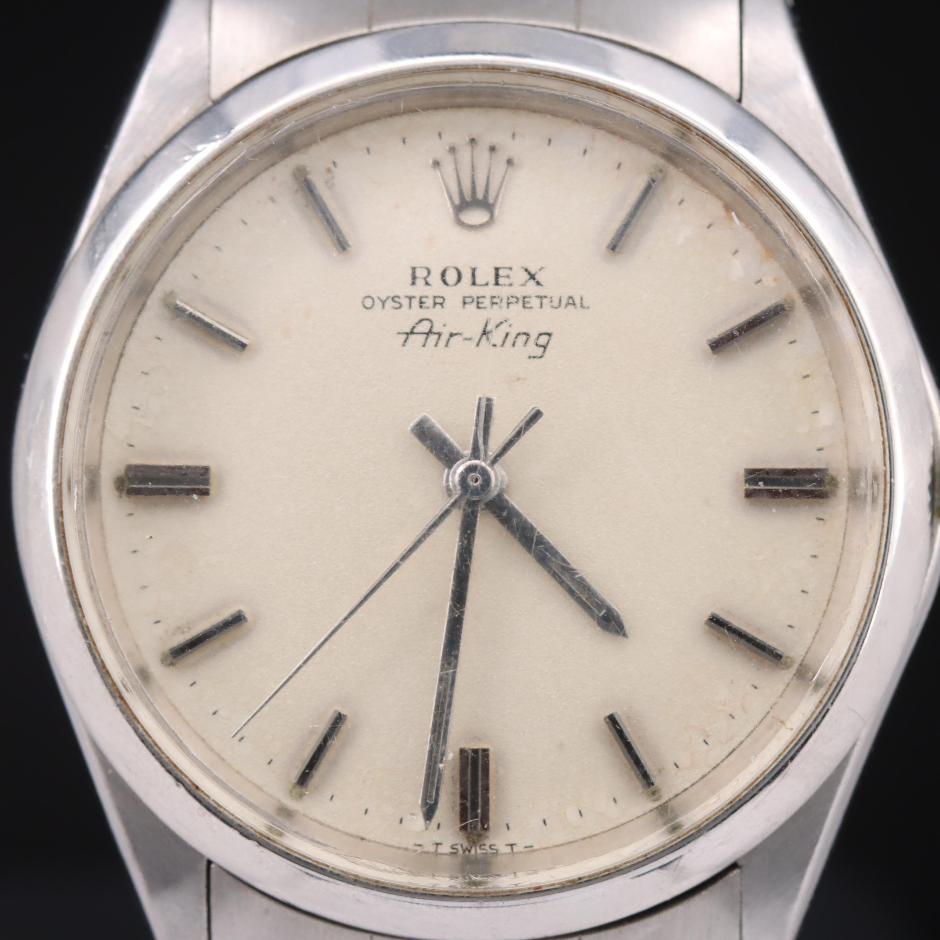 1970 Rolex Air-King Oyster Perpetual Automatic Watch