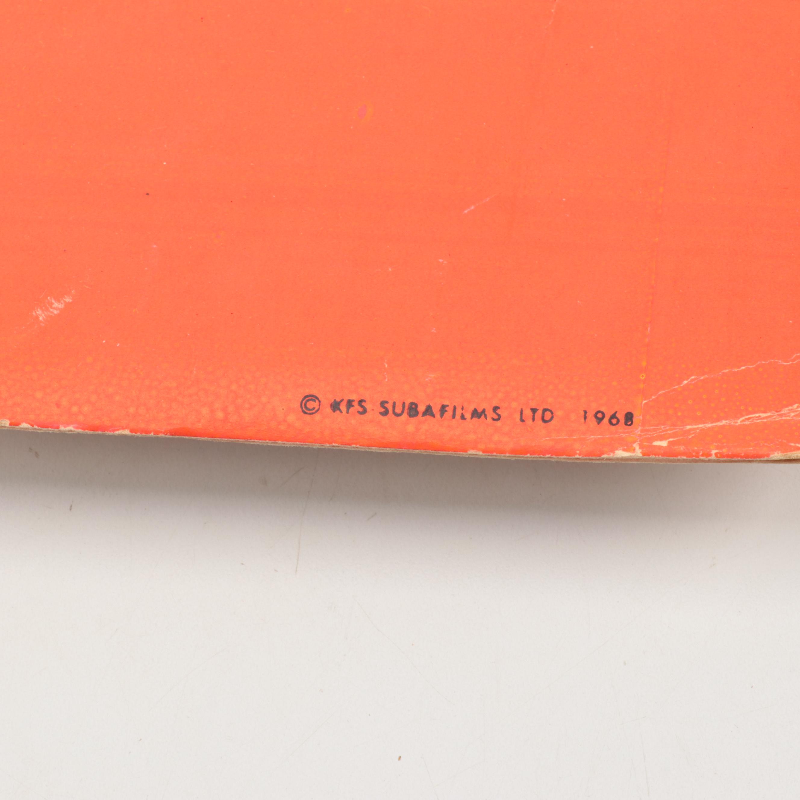 Artrack #44 Catalog with Subafilms Mod Poster and Yellow Submarine Poster Board