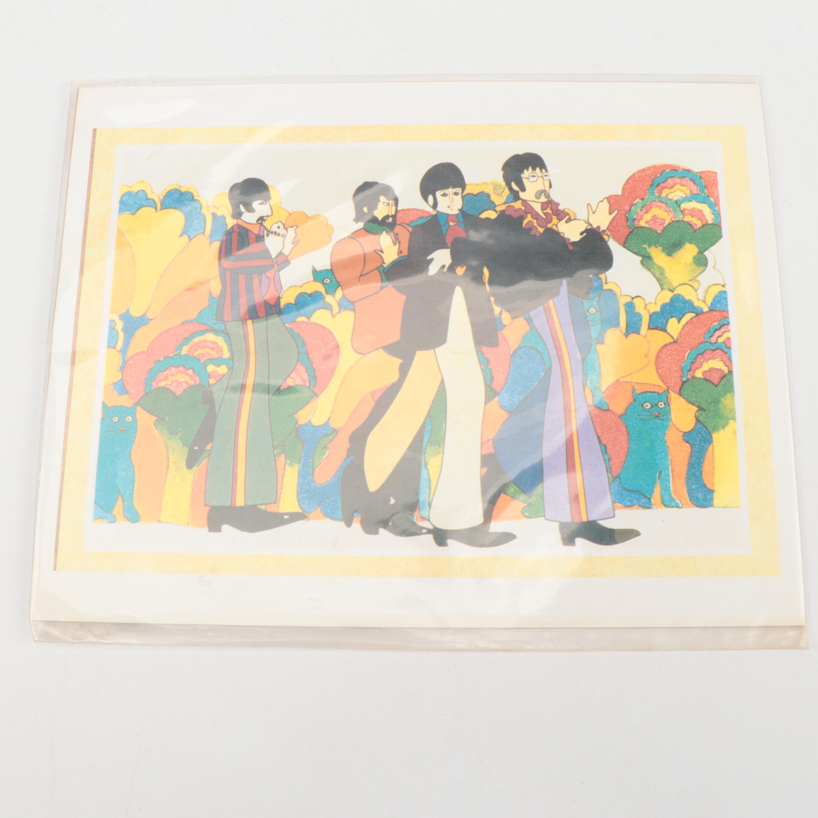 Artrack #44 Catalog with Subafilms Mod Poster and Yellow Submarine Poster Board