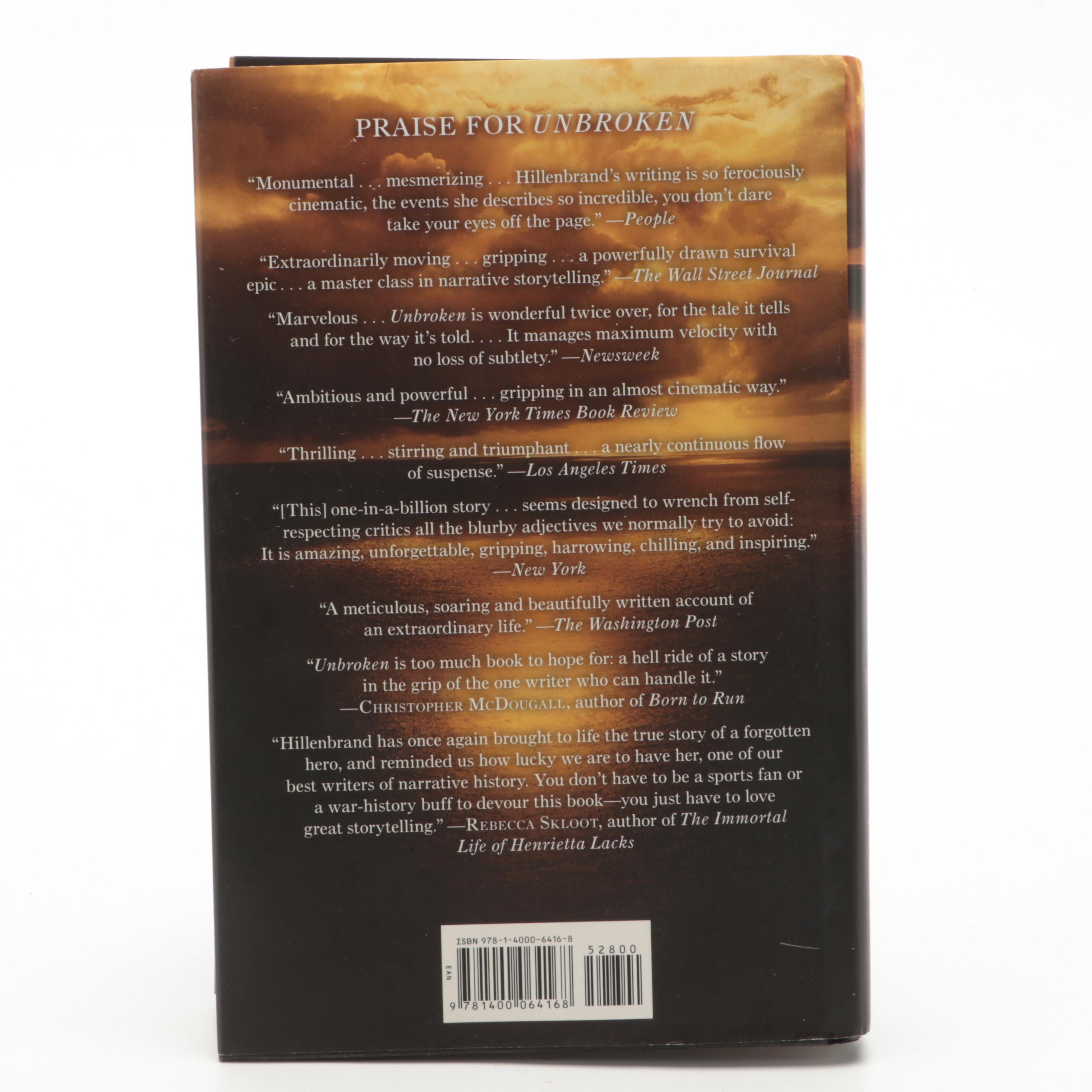 Laura Hillenbrand's "Unbroken"